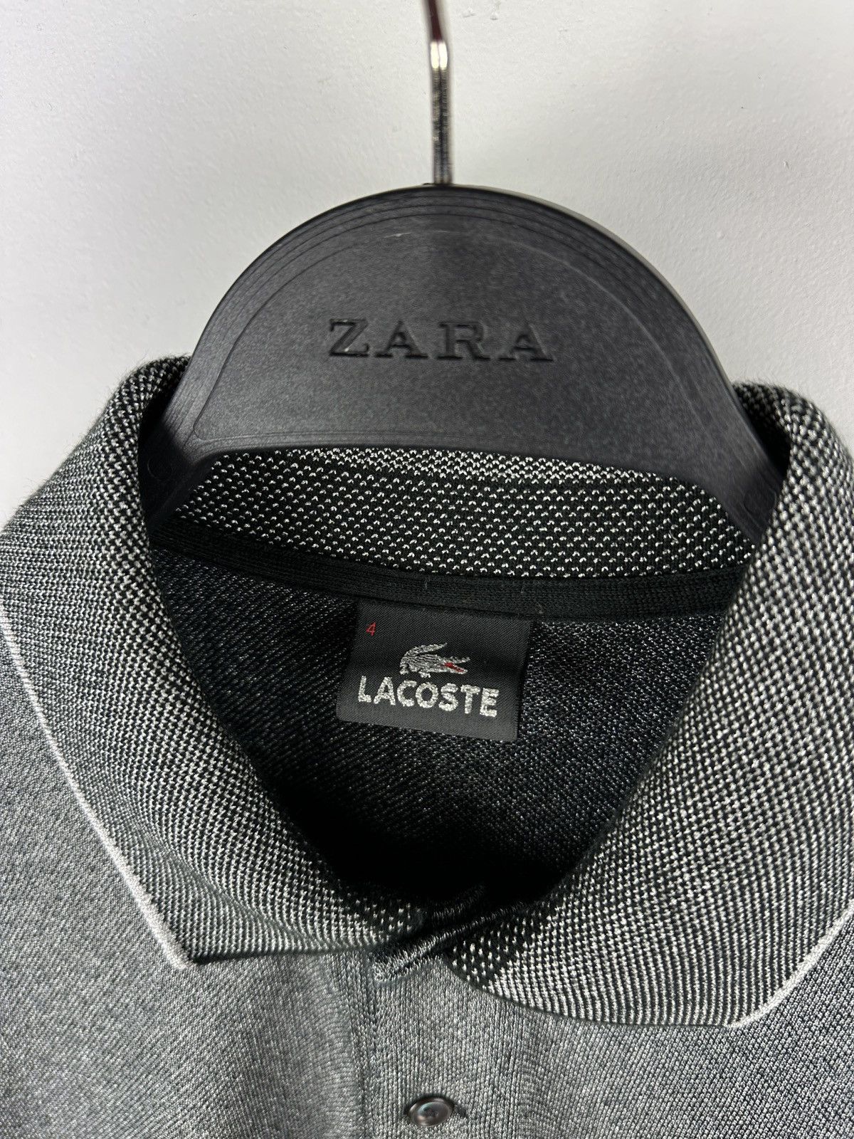 Lacoste Lacoste Techno Polo By Tom Dixon Metallic Gray Shirt Limited Size US S / EU 44-46 / 1 - 5 Thumbnail