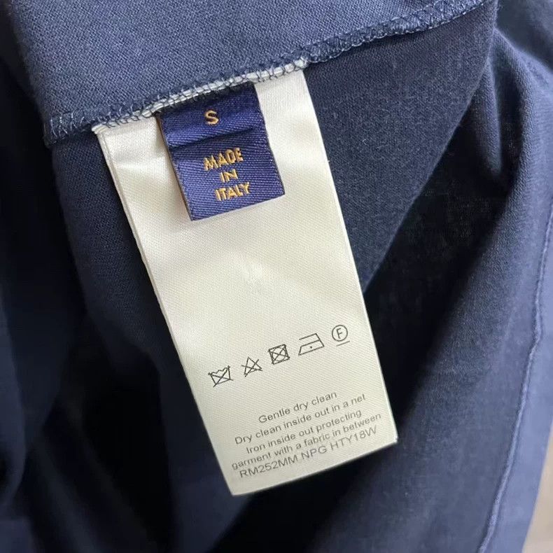 Louis Vuitton Louis Vuitton 25 Blue Pre-Fall Collection Jacquard Logo Ro Size US S / EU 44-46 / 1 - 3 Thumbnail