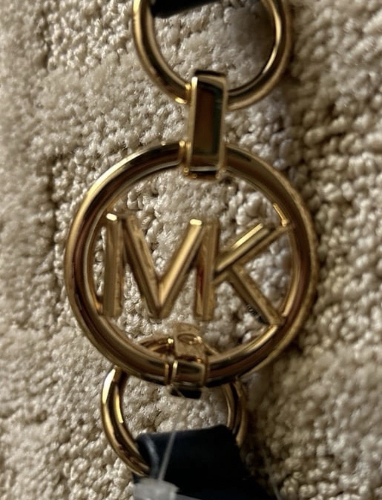Michael Kors Michael Kors Cheryl Navy Blue Leather Size ONE SIZE - 6 Thumbnail