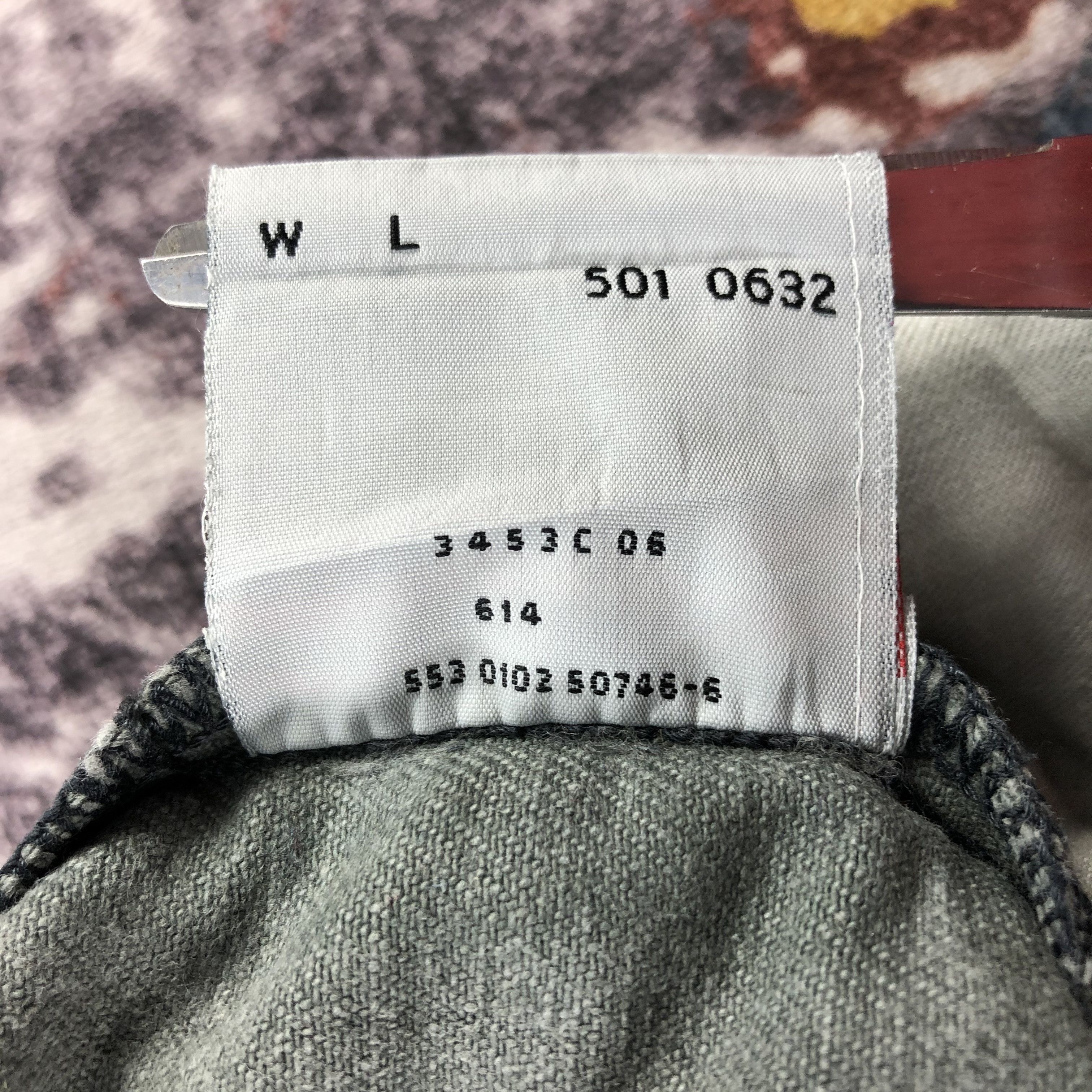 Levi's 90s Vintage Levis 501 Jeans-JM3052 Size US 35 - 11 Thumbnail