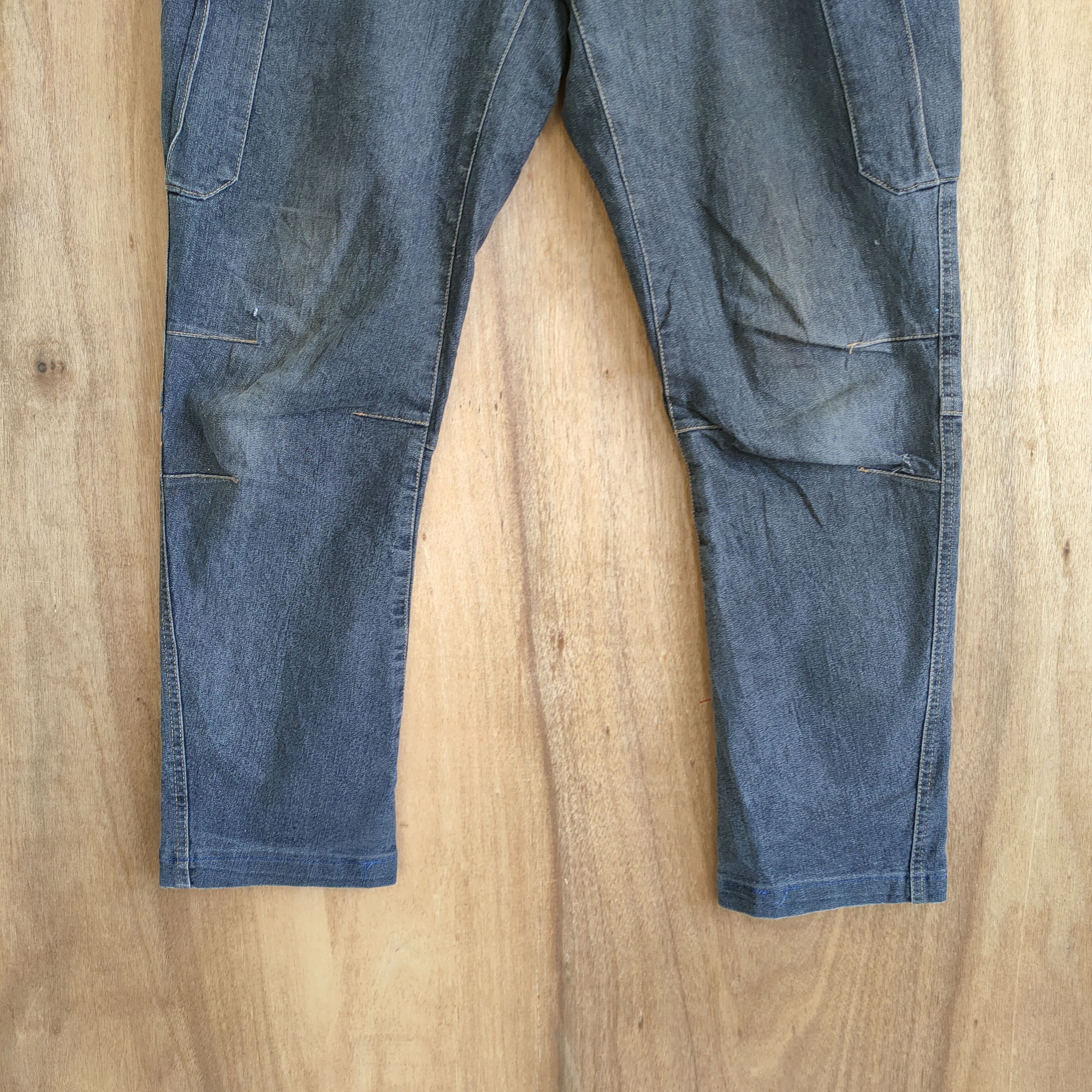 Japanese Brand × Vintage VINTAGE TLC BLACK CARGO PANTS Size US 34 / EU 50 - 3 Thumbnail