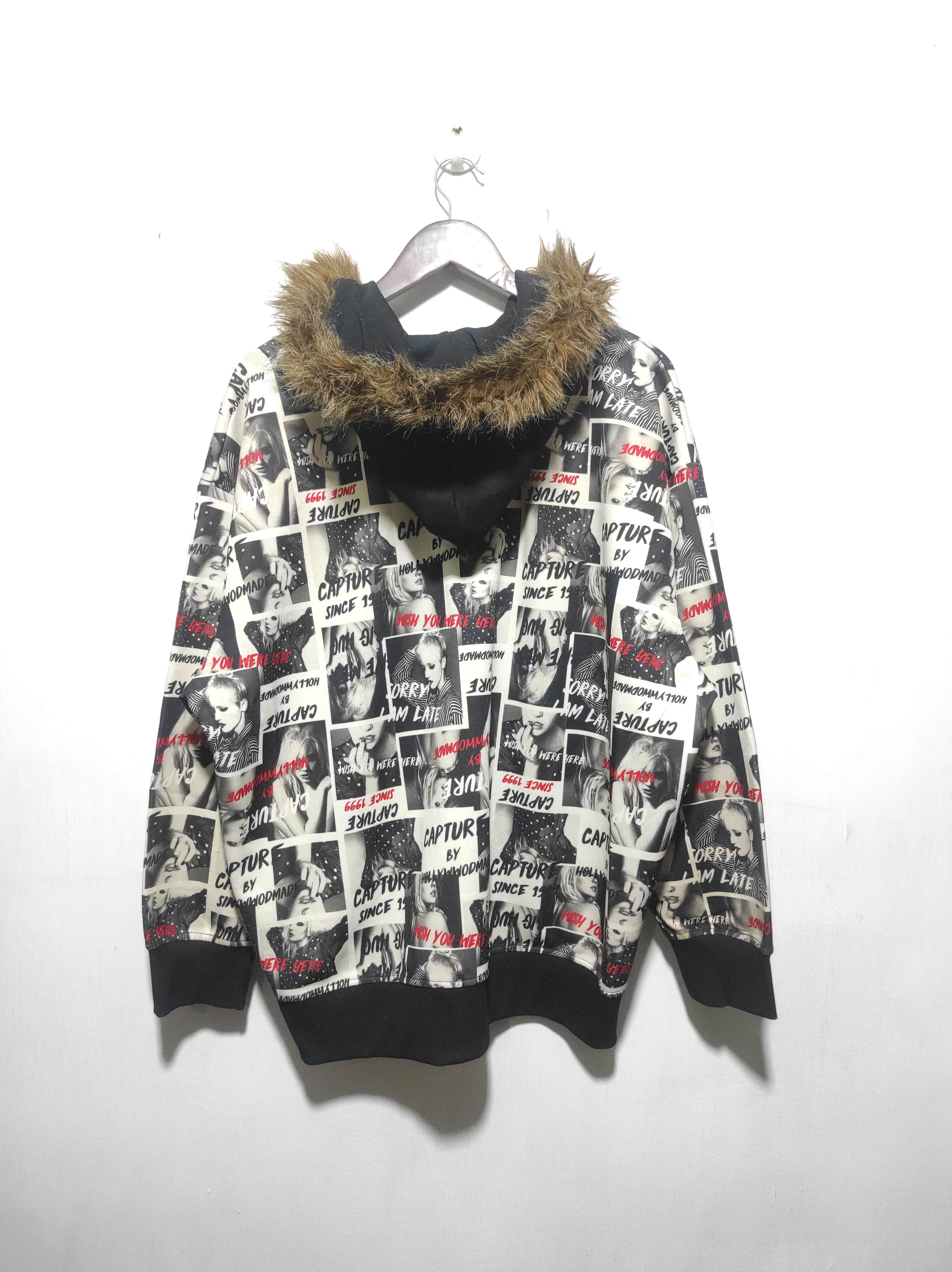 Hysteric Glamour Capture Full Print Fur Hoodie if six was nine style Size US L / EU 52-54 / 3 - 13 Thumbnail