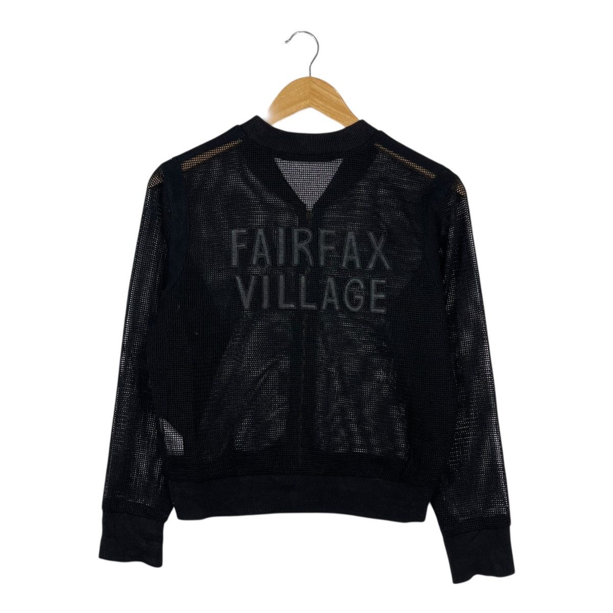 Vintage Another Edition Mesh Zip Jacket Fairfax Village Sheer Size S / US 4 / IT 40 - 4 Thumbnail