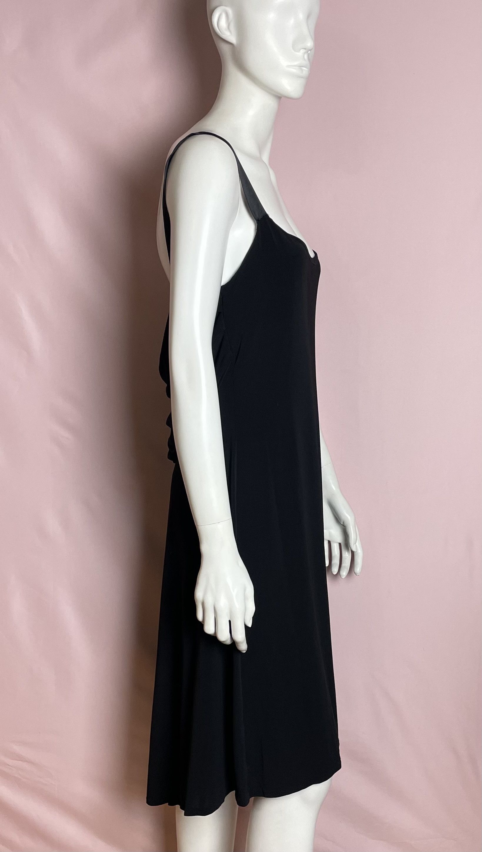 MAX&Co. MAX&Co. by Max Mara Black Elegant New Dress Size L Size L / US 10 / IT 46 - 3 Thumbnail