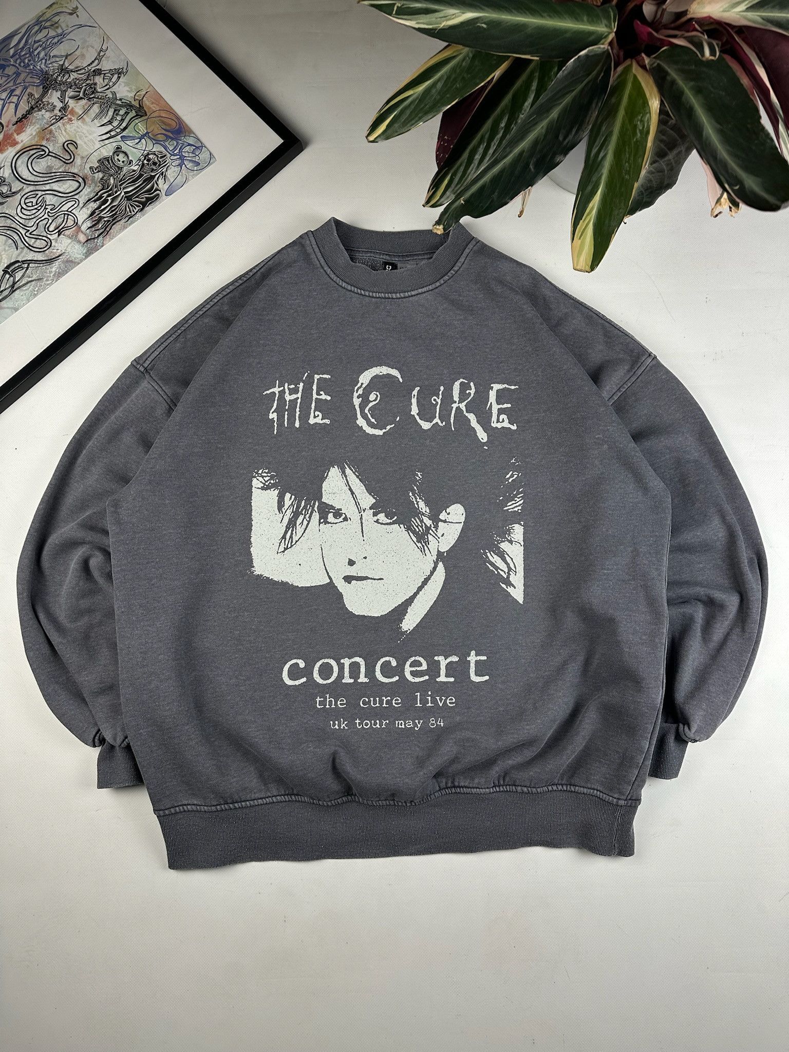 The Cure THE CURE BAND RARE WASHED OVERSIZE ROCK CREWNECK HYPE 00s Size US M / EU 48-50 / 2 - 1 Thumbnail