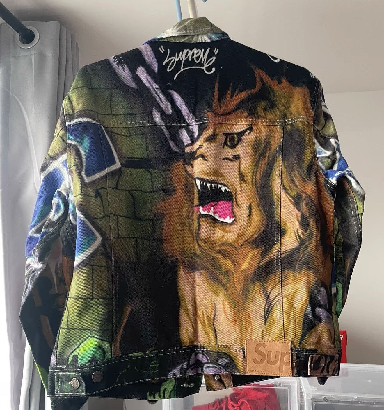Supreme Supreme lion's Den denim Trucker work Jacket Size US S / EU 44-46 / 1 - 2 Thumbnail