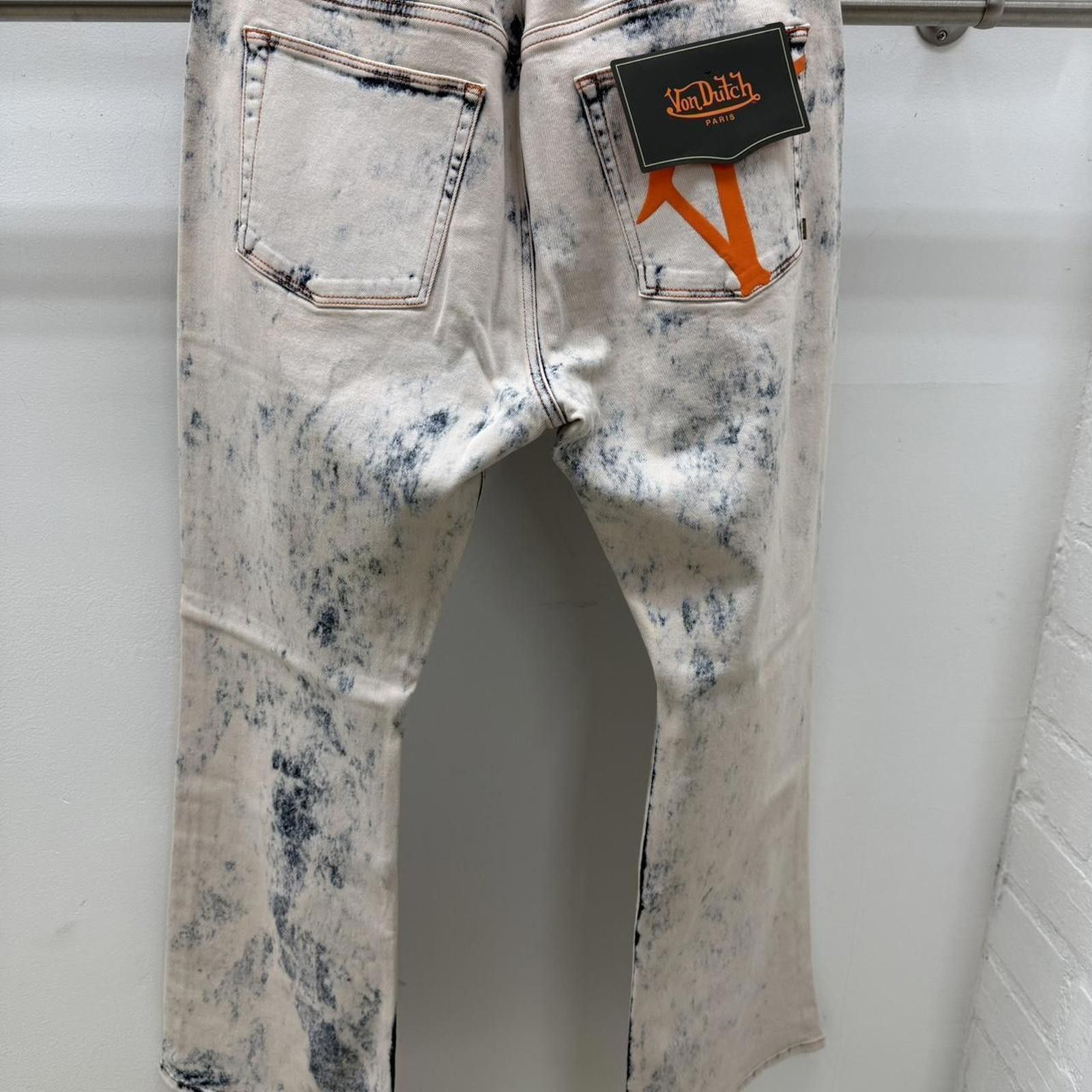 Von Dutch Von Dutch Paris Denim Acid Wash Jeans Size W36 L34 New Size US 36 / EU 52 - 2 Thumbnail