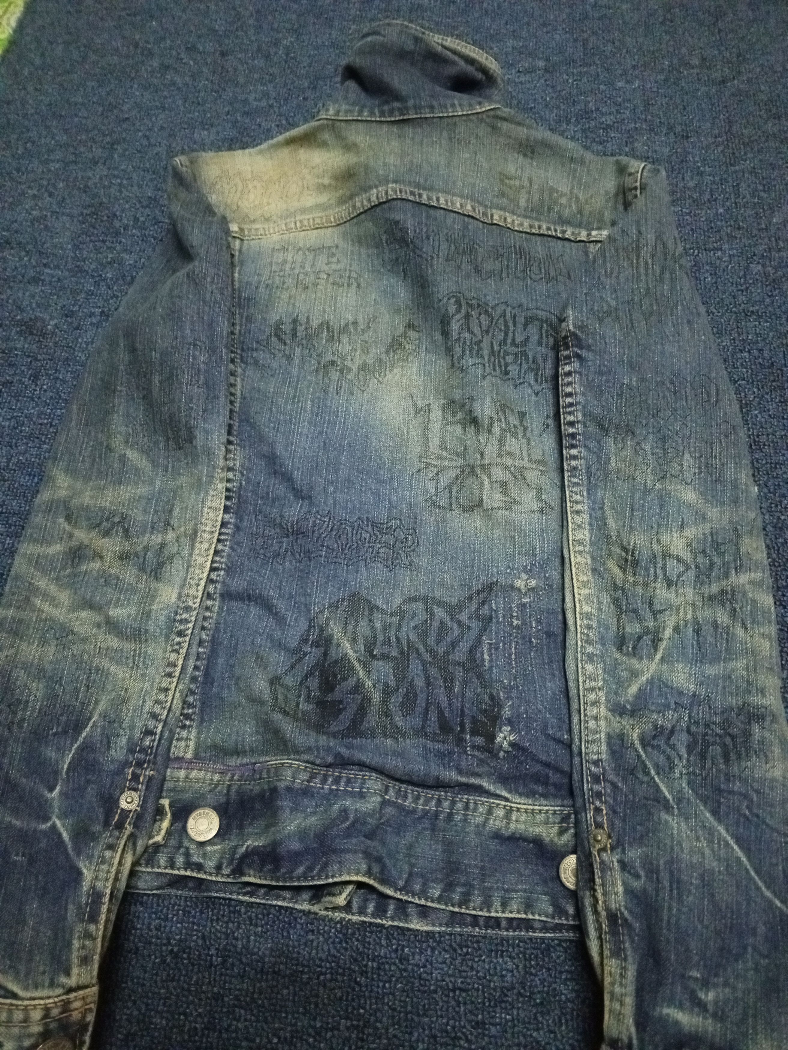 Hysteric Glamour 💥KINKY💥DENIM JEANS HYSTERIC GLAMOUR+TOTE BAG Size XS / US 0-2 / IT 36-38 - 7 Thumbnail
