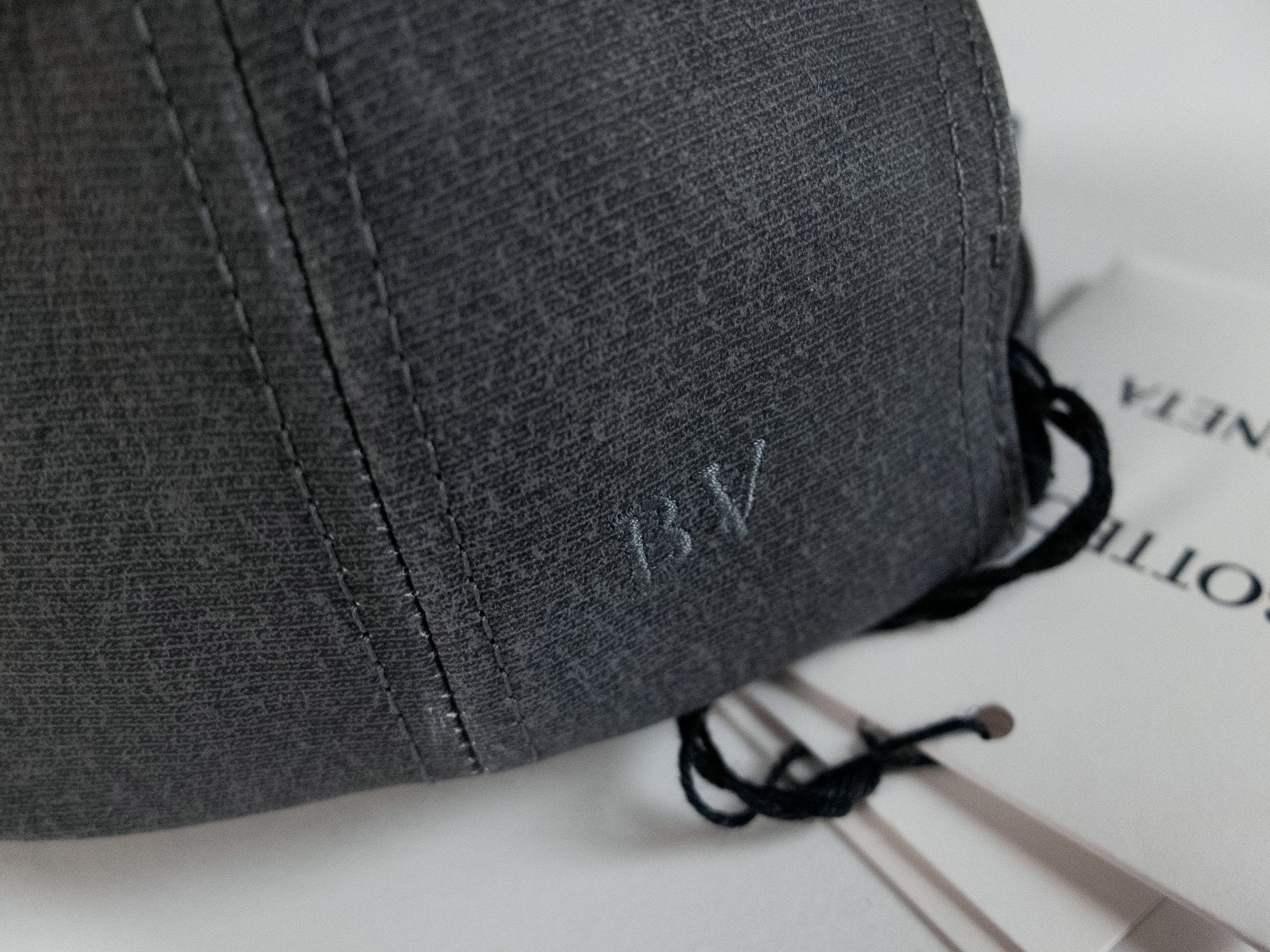 Bottega Veneta BOTTEGA VENETA gray jersey print nubuck leather baseball cap Size ONE SIZE - 4 Thumbnail