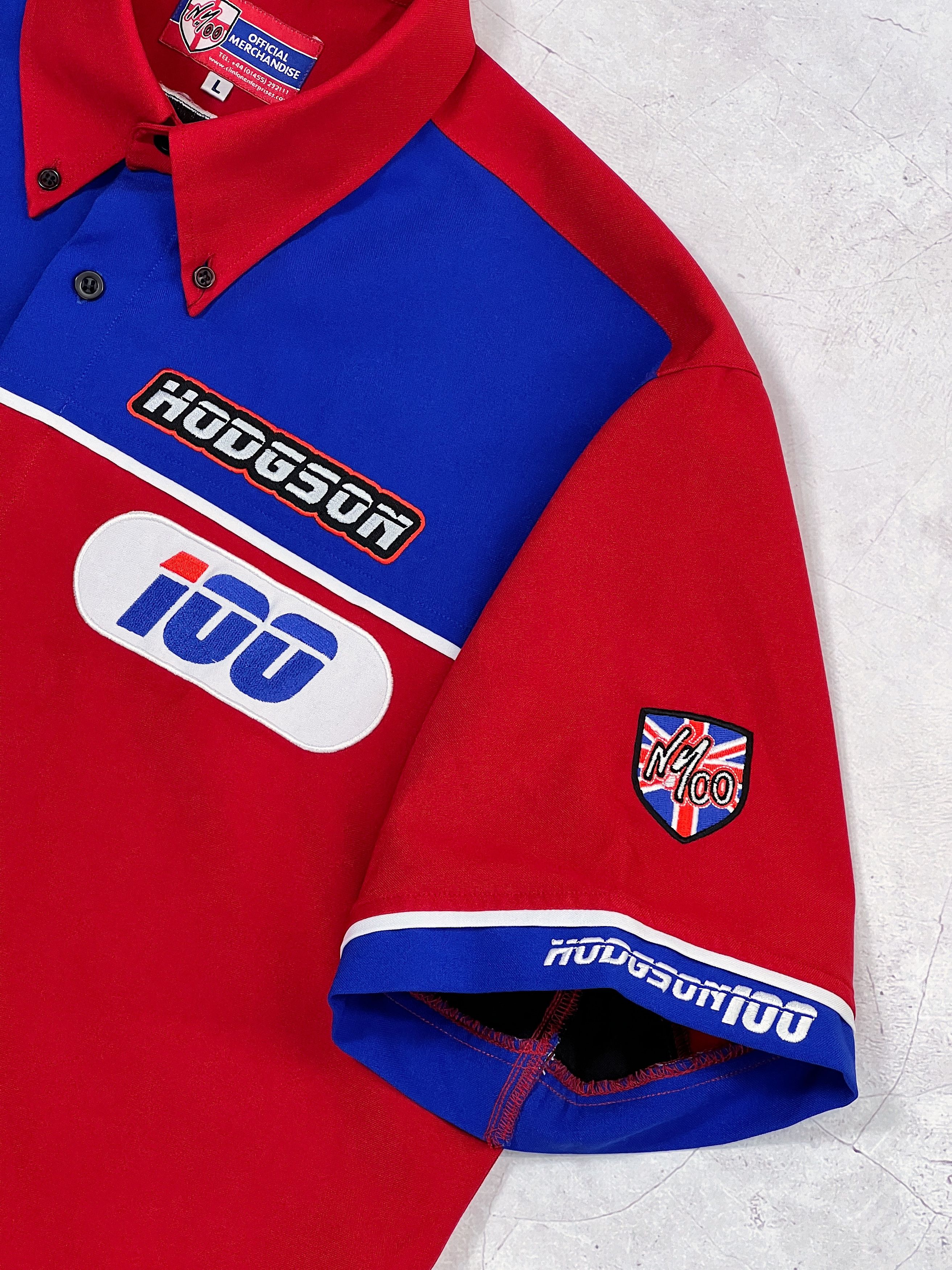 Other Neil Hodgson 100 Racing Shirt Moto GB Suomy HM plant AXO Size US L / EU 52-54 / 3 - 8 Thumbnail