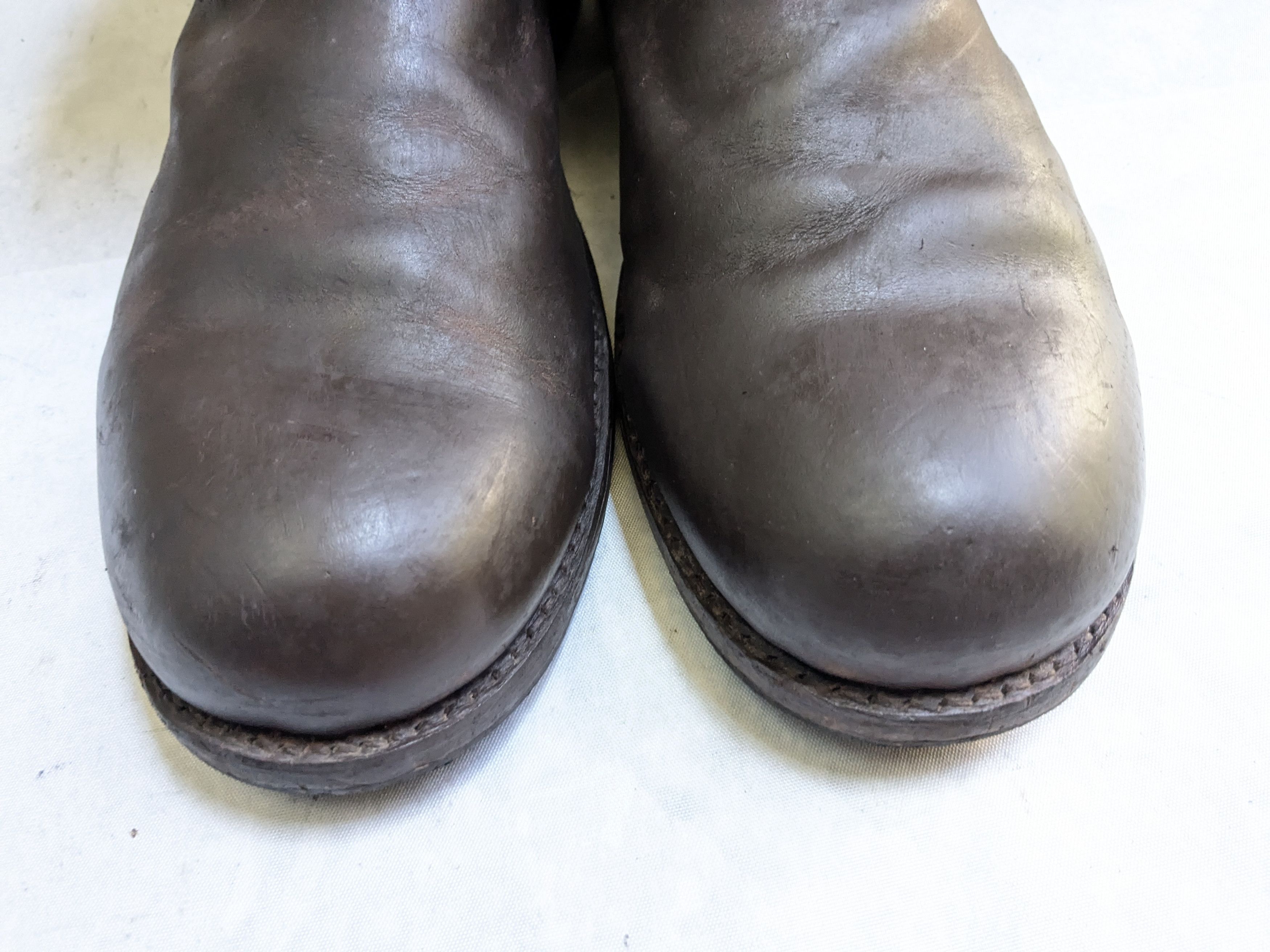Frye Frye Engineer Boots Brown 13 D Leather Buckle Strap Size US 13 / EU 46 - 3 Thumbnail