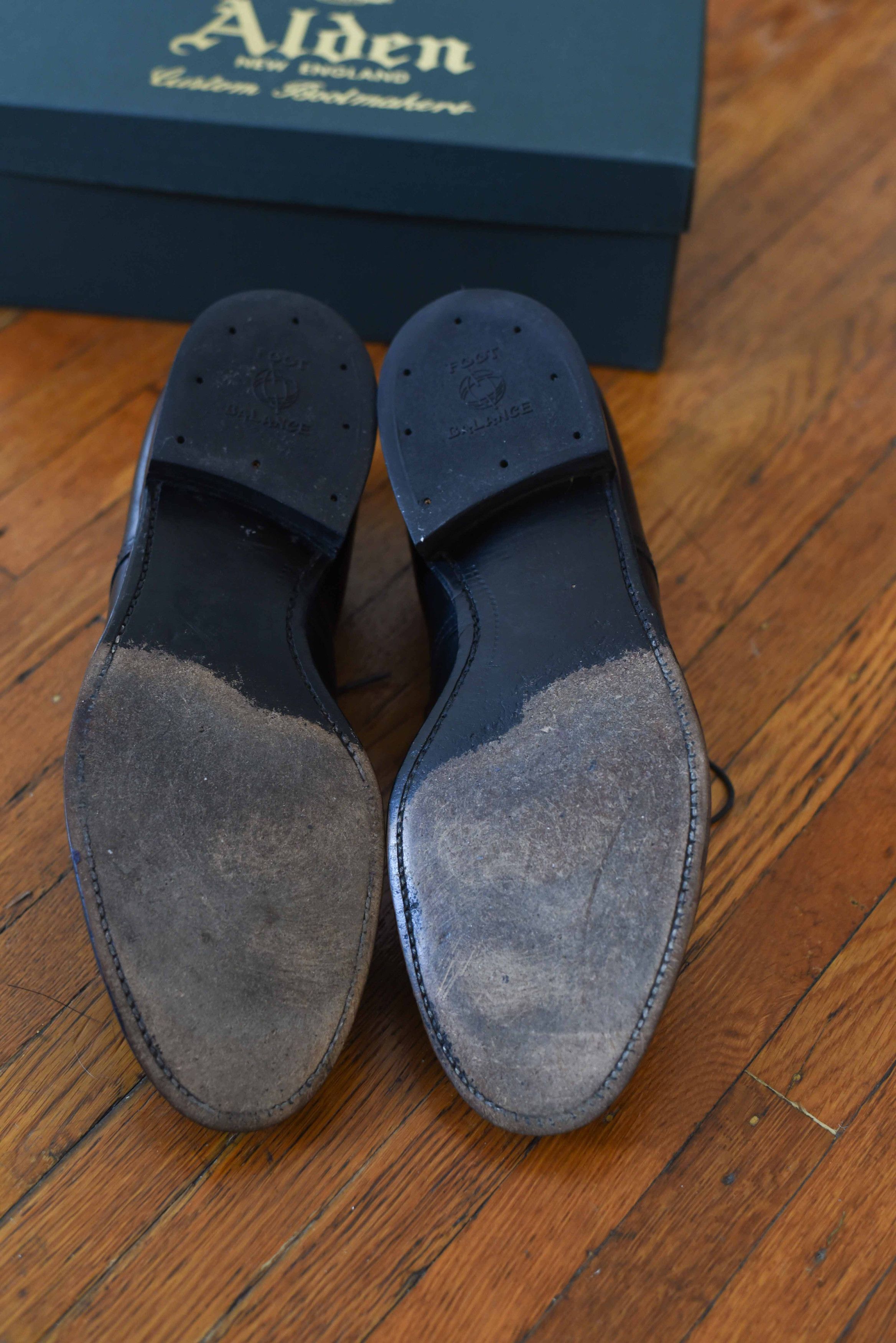 Alden Alden Modified Last Derby 53517 Size 10 D B/D Black Calf Size US 10 / EU 43 - 10 Thumbnail