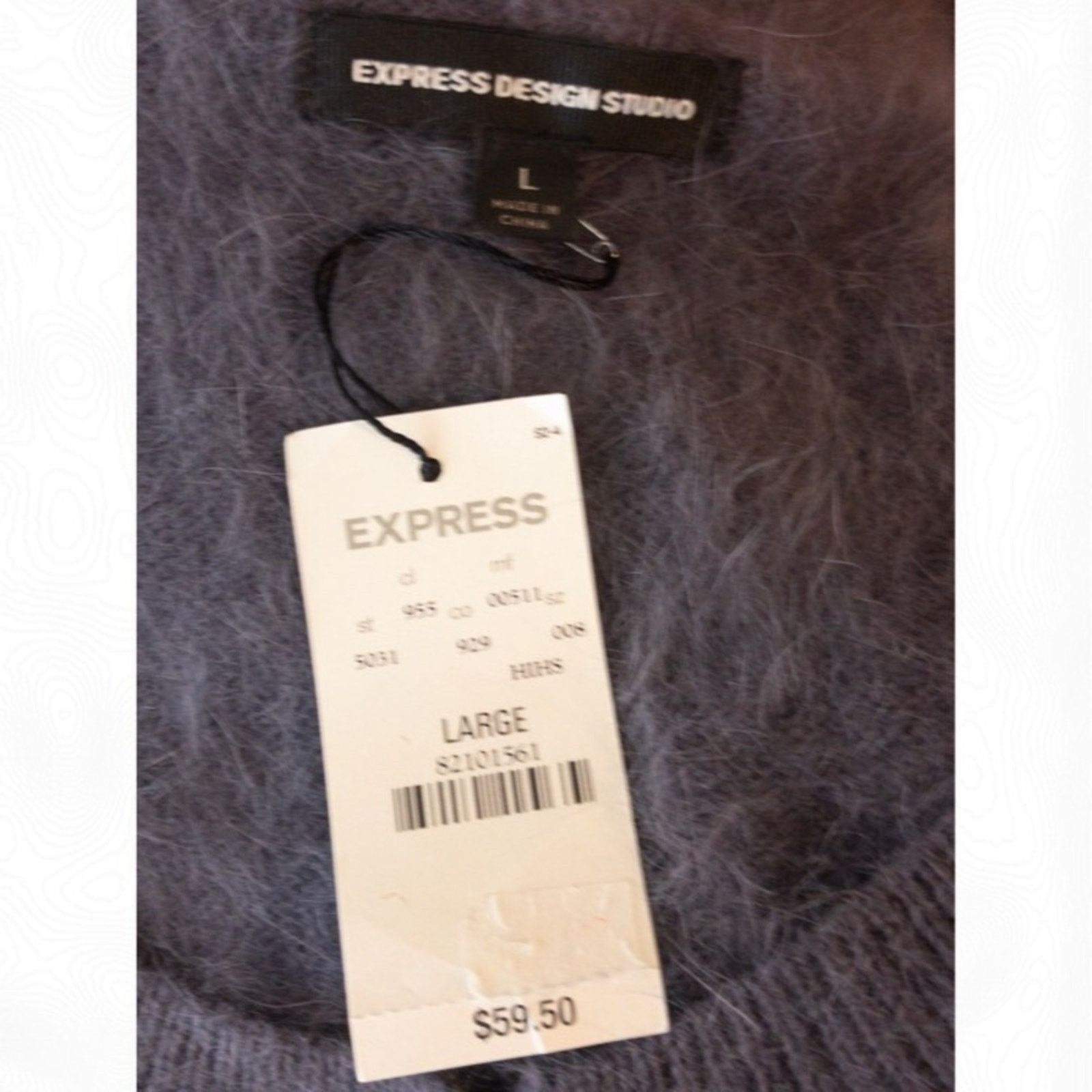 Other NWT Express Design Studio Angora Sweater Shrug Size L / US 10 / IT 46 - 8 Thumbnail