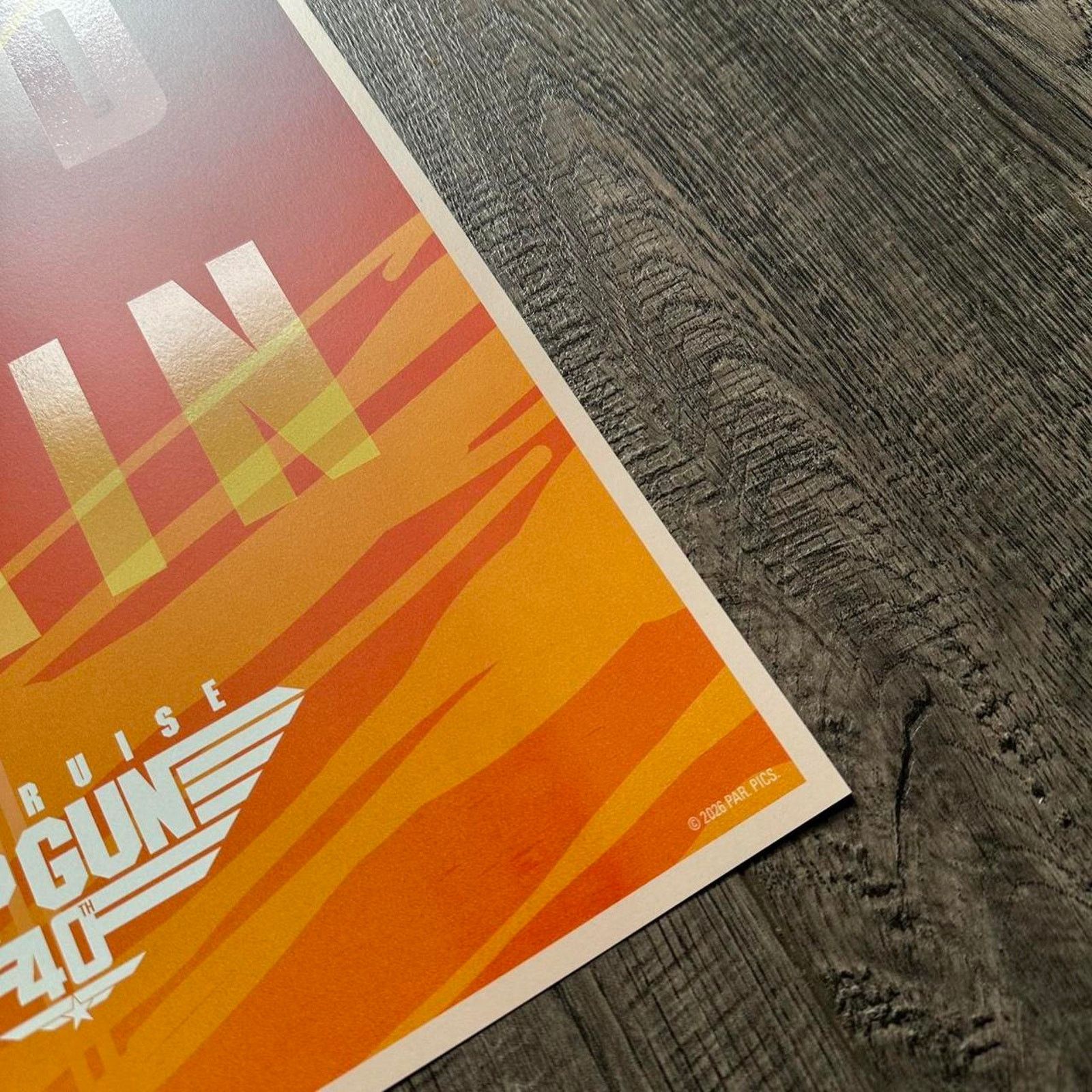 Other 2026 Top Gun Maverick Tom Cruise Movie Promo Poster Size ONE SIZE - 3 Thumbnail