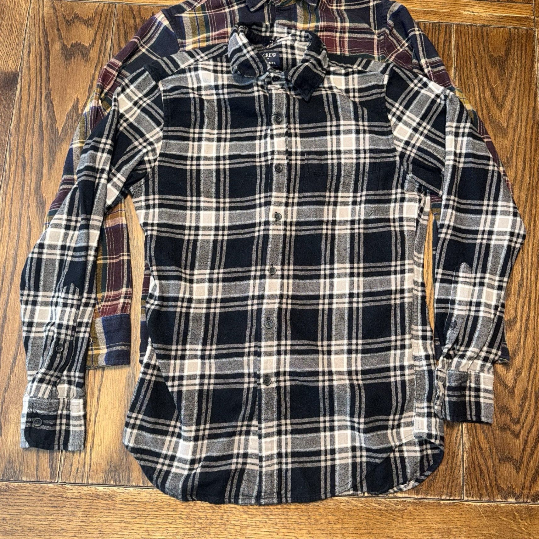 J.Crew J.CREW Shirt Men Plaid Flannel XS Slim Classic Long Sleeve Button Front Lot Of 3 Size US XS / EU 42 / 0 - 7 Thumbnail
