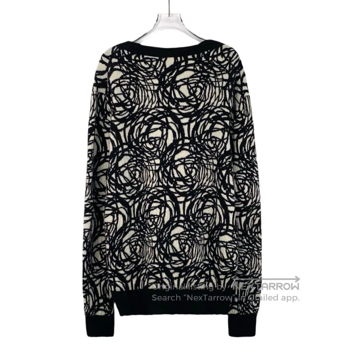 Dior Dior Colorblock Graffiti Wool Crewneck Sweater. Size XL / US 12-14 / IT 48-50 - 2 Thumbnail