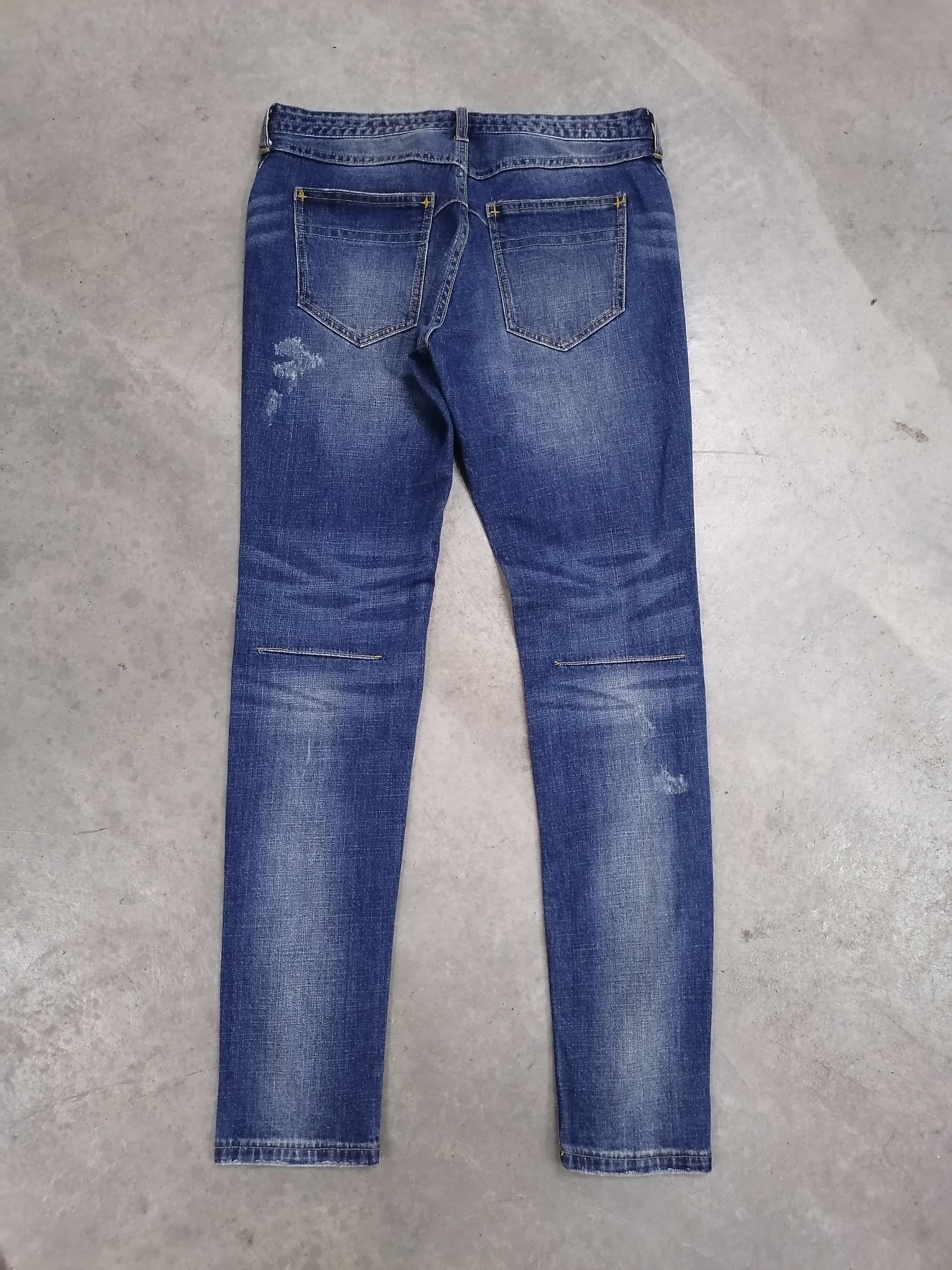 Number (N)ine Number (N)ine Denim Destroy Skinny Jeans Size US 29 - 7 Thumbnail