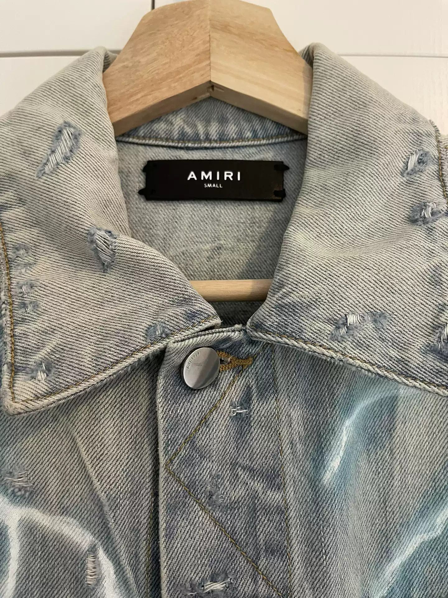 Amiri AMIRI Spit-Fire-Dragon Trucker JKT-2506 Size US S / EU 44-46 / 1 - 4 Thumbnail