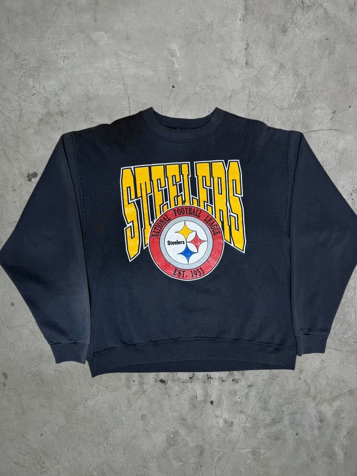 Vintage Vintage Steelers Crewneck Size US L / EU 52-54 / 3 - 4 Thumbnail