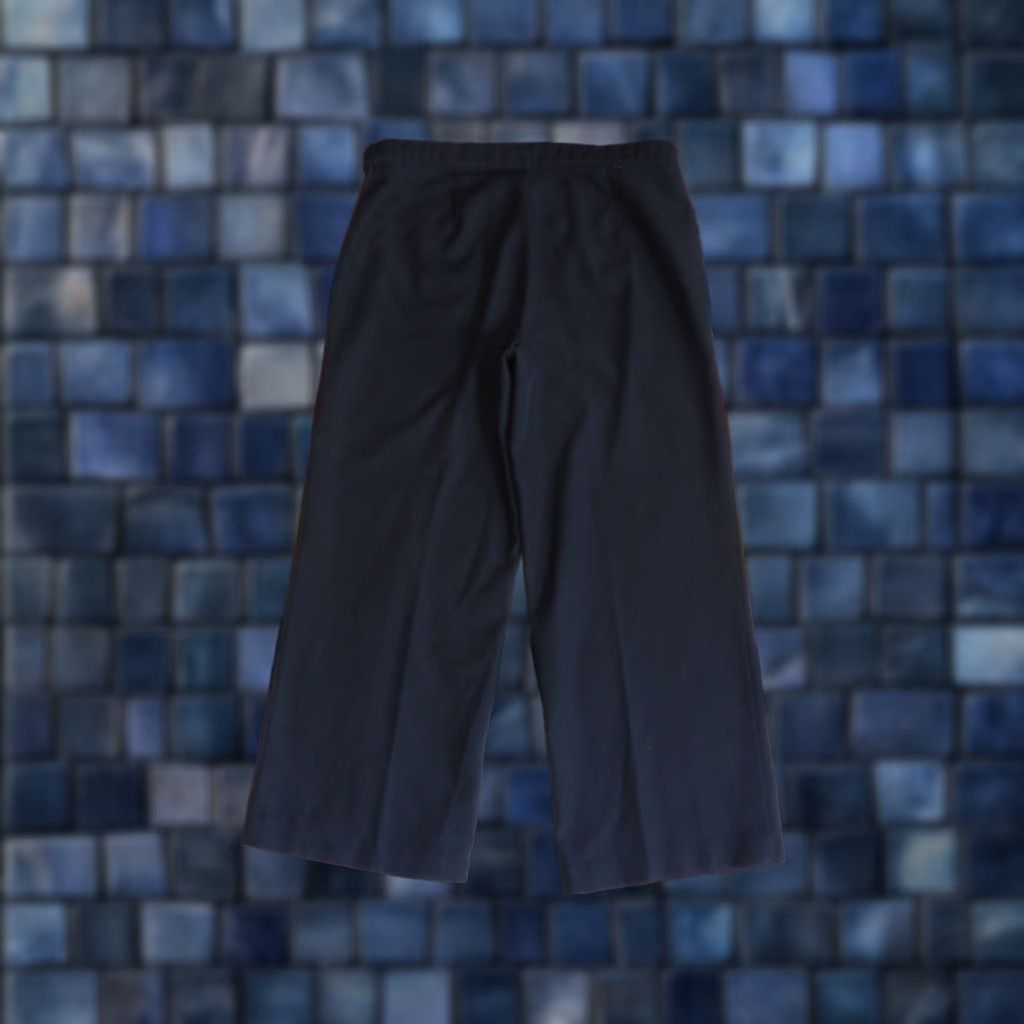 Levi's VTG Levis Gold Tab Black Poly Disco Pants 70s 38x29 Wide Leg Mens Slacks Retro Polyester Flat Front Straight Leg Medium/Regular Color Black Size US 38 / EU 54 - 1 Thumbnail