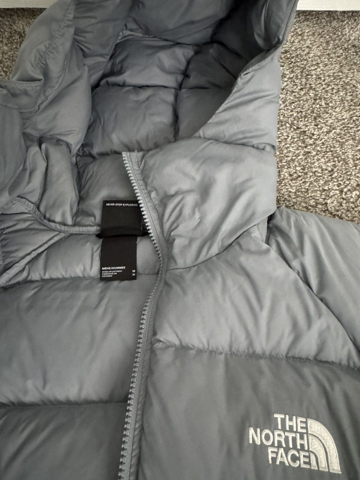 The North Face The North Face 550 Puffer Jacket Blue-Grey Size US M / EU 48-50 / 2 - 7 Thumbnail