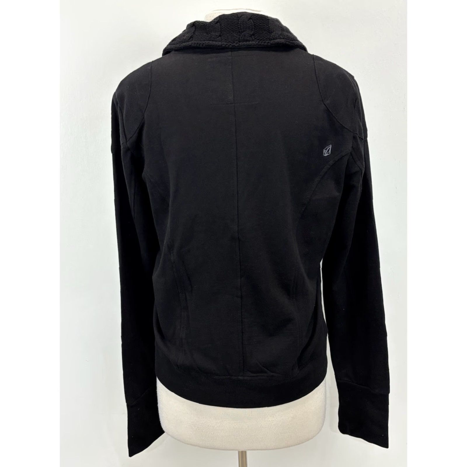 Volcom Volcom Squadron Moto Jacket Black Full Zip Women's XL Size XL / US 12-14 / IT 48-50 - 3 Thumbnail