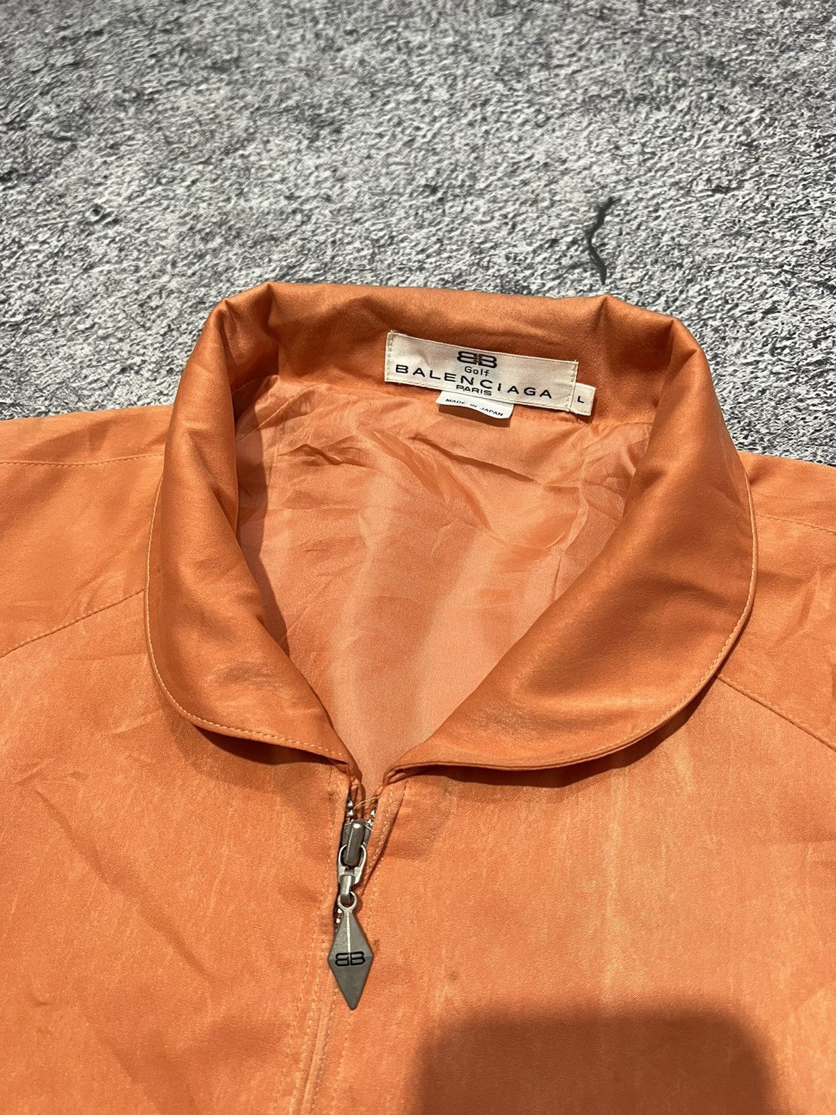 Balenciaga 90s Balenciaga Paris BB Golf Velvet Shawl Collar Jacket Size US L / EU 52-54 / 3 - 4 Thumbnail