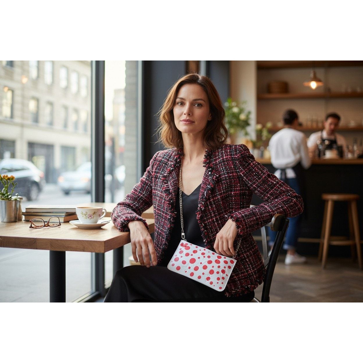 Louis Vuitton Louis Vuitton Yayoi Kusama Monogram Empreinte Pouch Size ONE SIZE - 2 Thumbnail