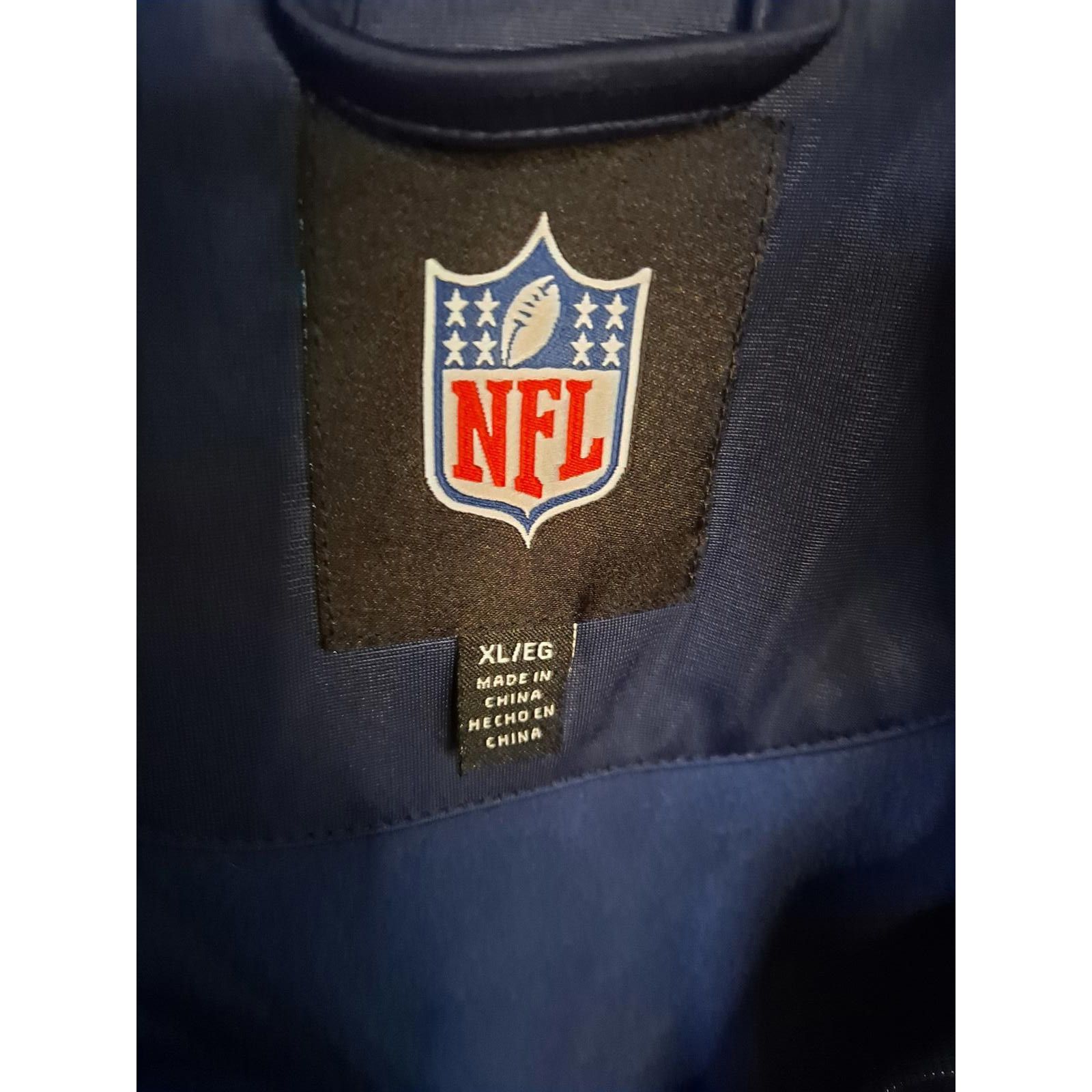 NFL NFL New England Patriots Full Zip Jacket Size XL Size US XL / EU 56 / 4 - 4 Thumbnail