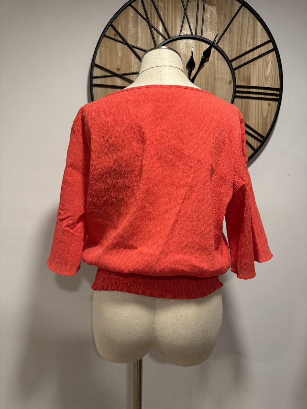 Michael Kors Michael Kors Short Sleeve Shirt Medium Womens Blouse Top Size M / US 6-8 / IT 42-44 - 2 Thumbnail
