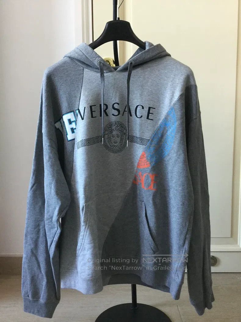 Versace Versace Men's Medusa patchwork hoodie Size US XL / EU 56 / 4 - 1 Thumbnail
