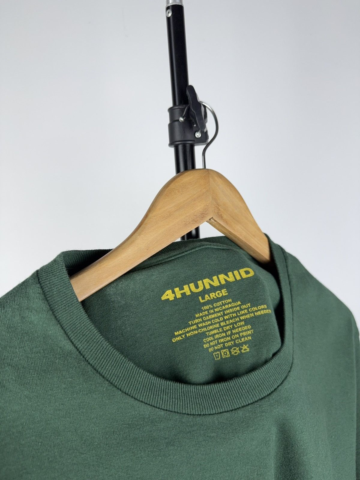 4HUNNID 4Hunnid Green Graphic T-Shirt “Good Sex No Stress” L Size US L / EU 52-54 / 3 - 5 Thumbnail