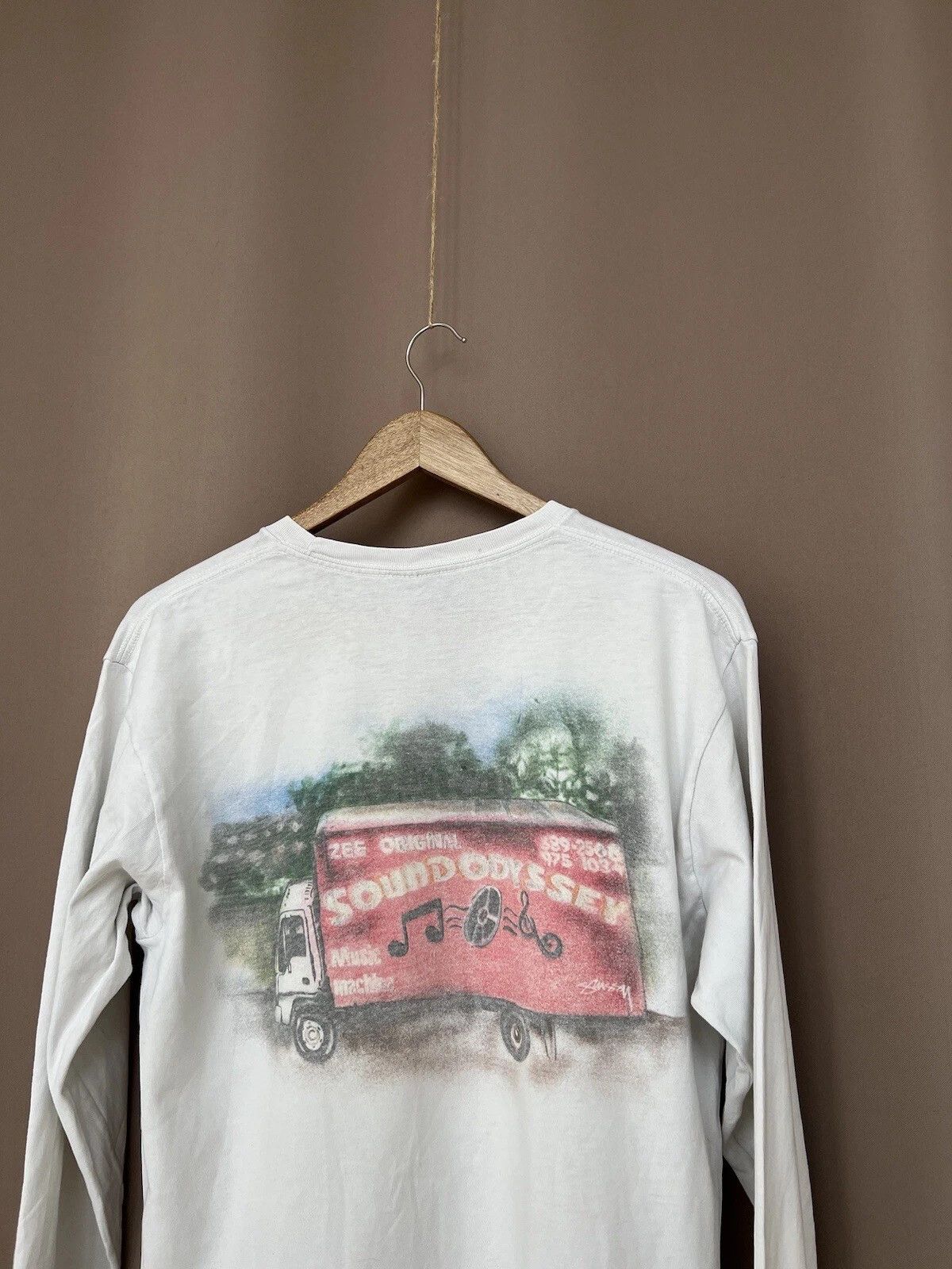 Stussy Stussy Sound Odyssey Long Sleeve Mens Size M Sweatshirt Size US M / EU 48-50 / 2 - 8 Thumbnail
