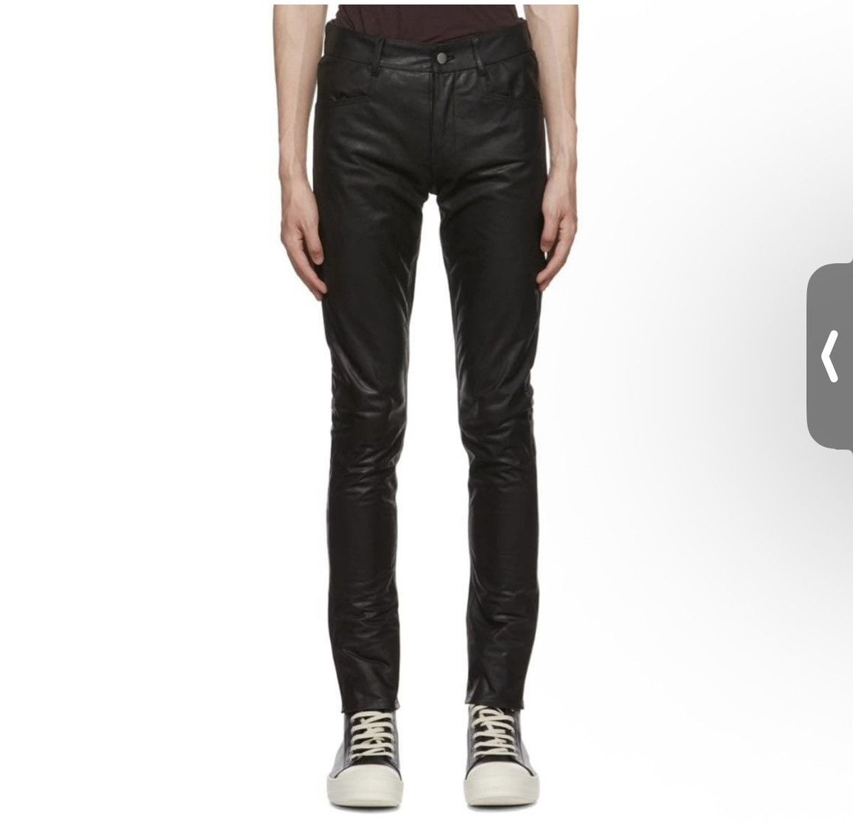 Rick Owens Rick Owens DRKSHDW Tyrone Pants – FW20 – Black – Size