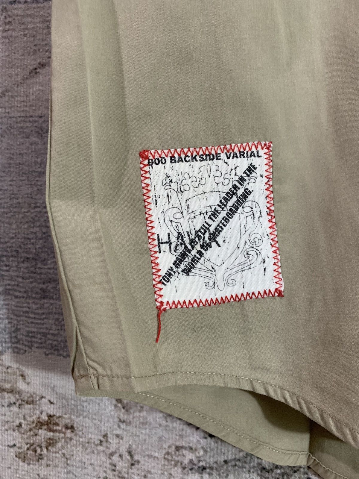 If Six Was Nine × Tony Hawk Vintage Tony Hawk Lace Up Shirt Size US L / EU 52-54 / 3 - 4 Thumbnail