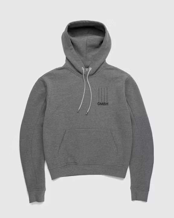 GmbH o1mle1124 AW21 Logo Hoodie in Grey Size US L / EU 52-54 / 3 - 1 Thumbnail