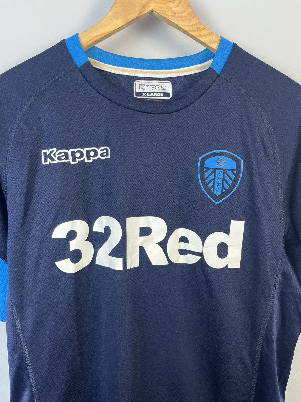 Other Leeds United Kappa Y2K Football Club Jersey Size US XL / EU 56 / 4 - 6 Thumbnail