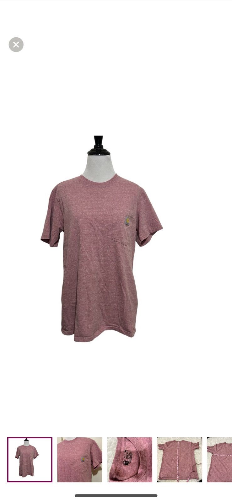 Carhartt Carhartt women’s medium pocket tee Size M / US 6-8 / IT 42-44 - 1 Thumbnail