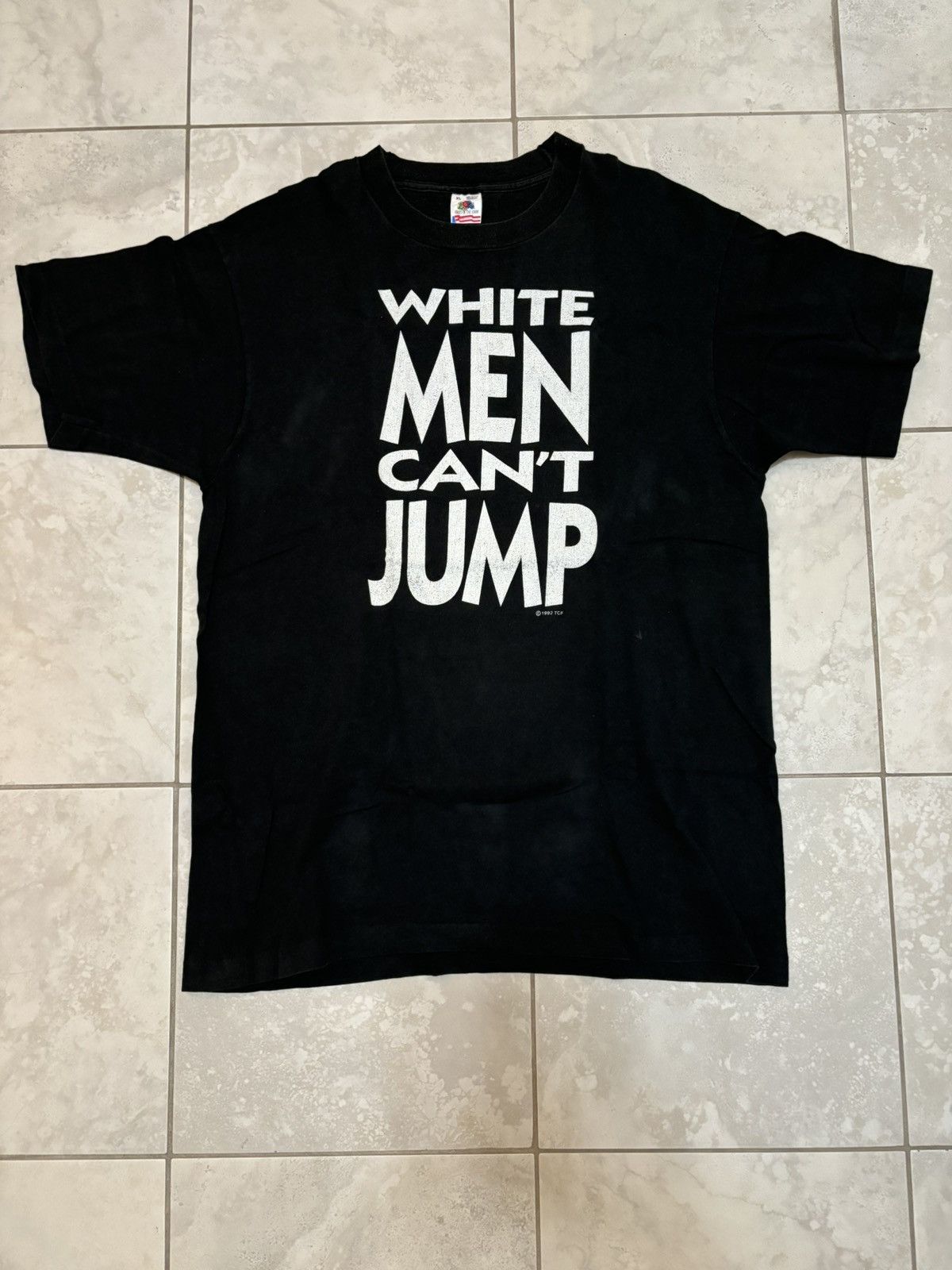 Vintage rare vintage 90s White Men Can’t Jump basketball movie tee Size US XL / EU 56 / 4 - 1 Thumbnail