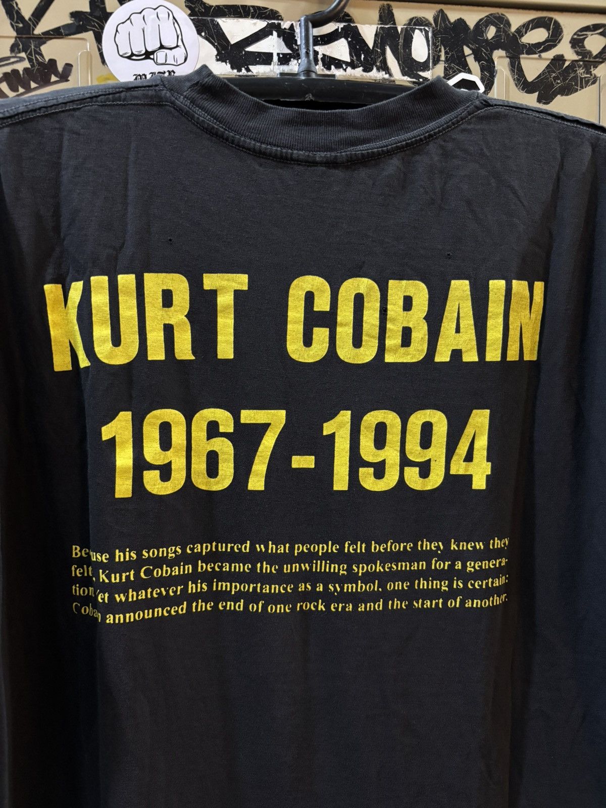 Band Tees Nirvana vintage T shirt 90’s Size US L / EU 52-54 / 3 - 9 Thumbnail