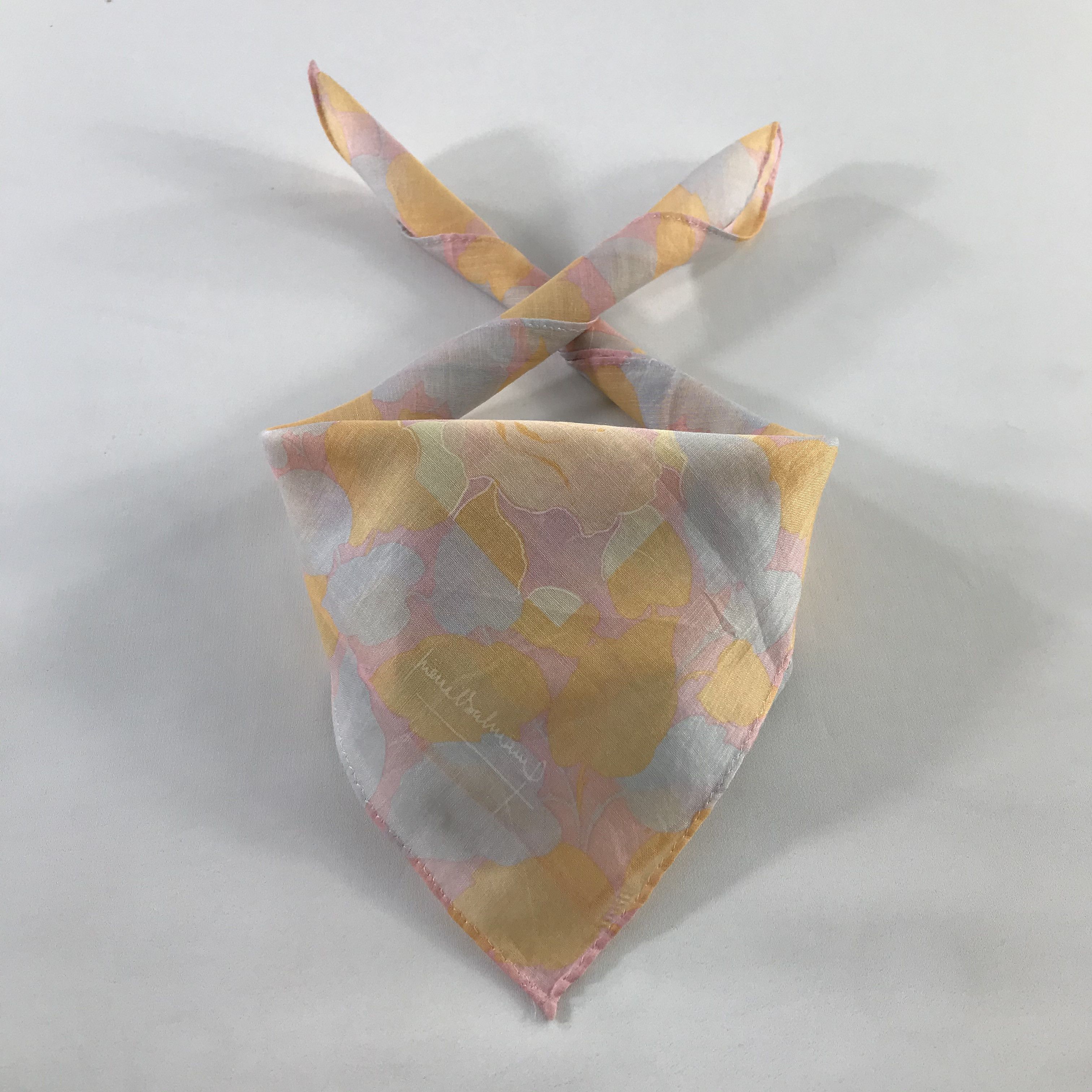 Pierre Balmain × Vintage Pierre Balmain Bandana / Handkerchief / Neckerchief - S374 Size ONE SIZE - 3 Thumbnail