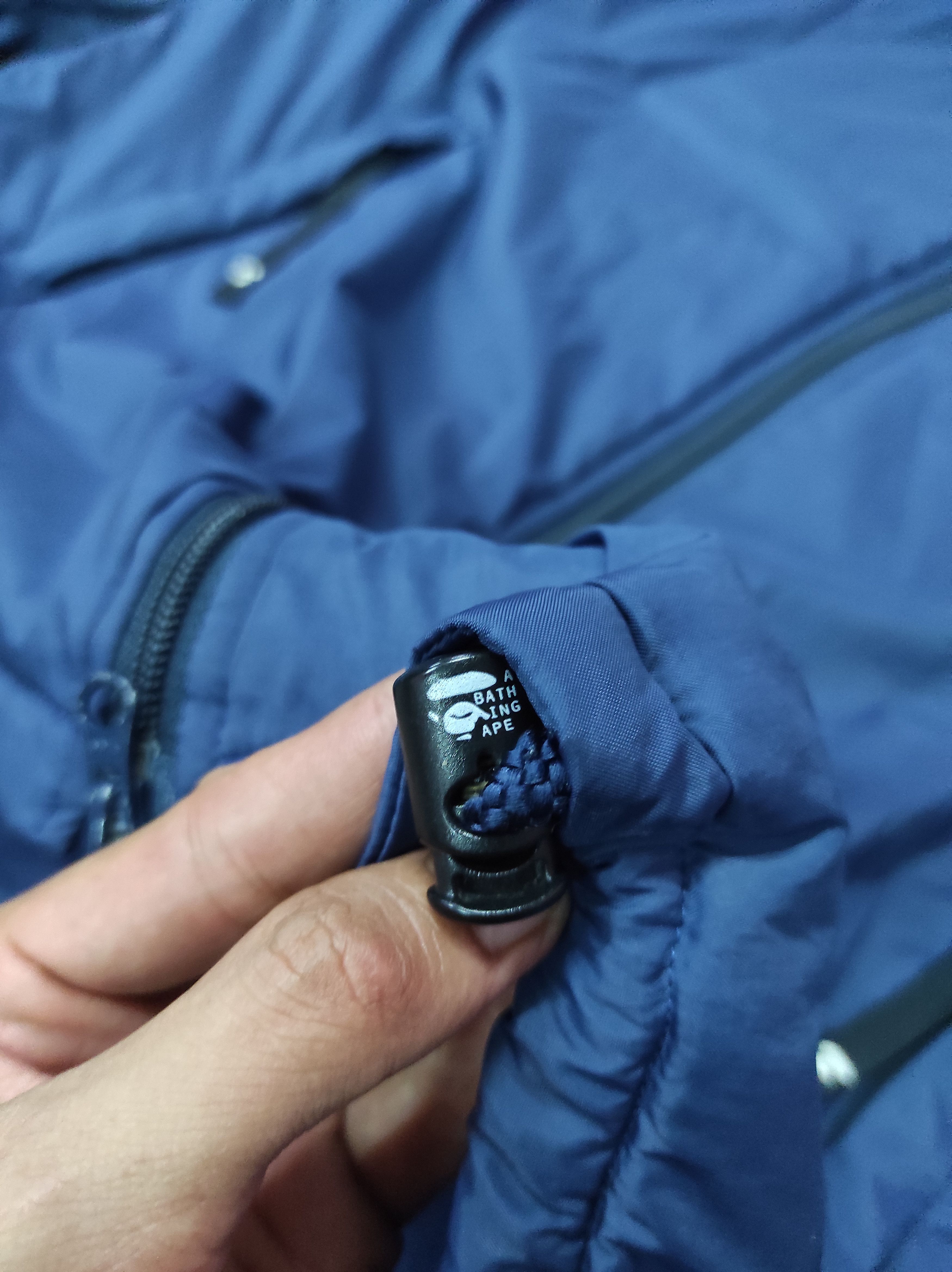 Bape × Vintage A BATHING APE NYLON JACKET Size US XL / EU 56 / 4 - 8 Thumbnail