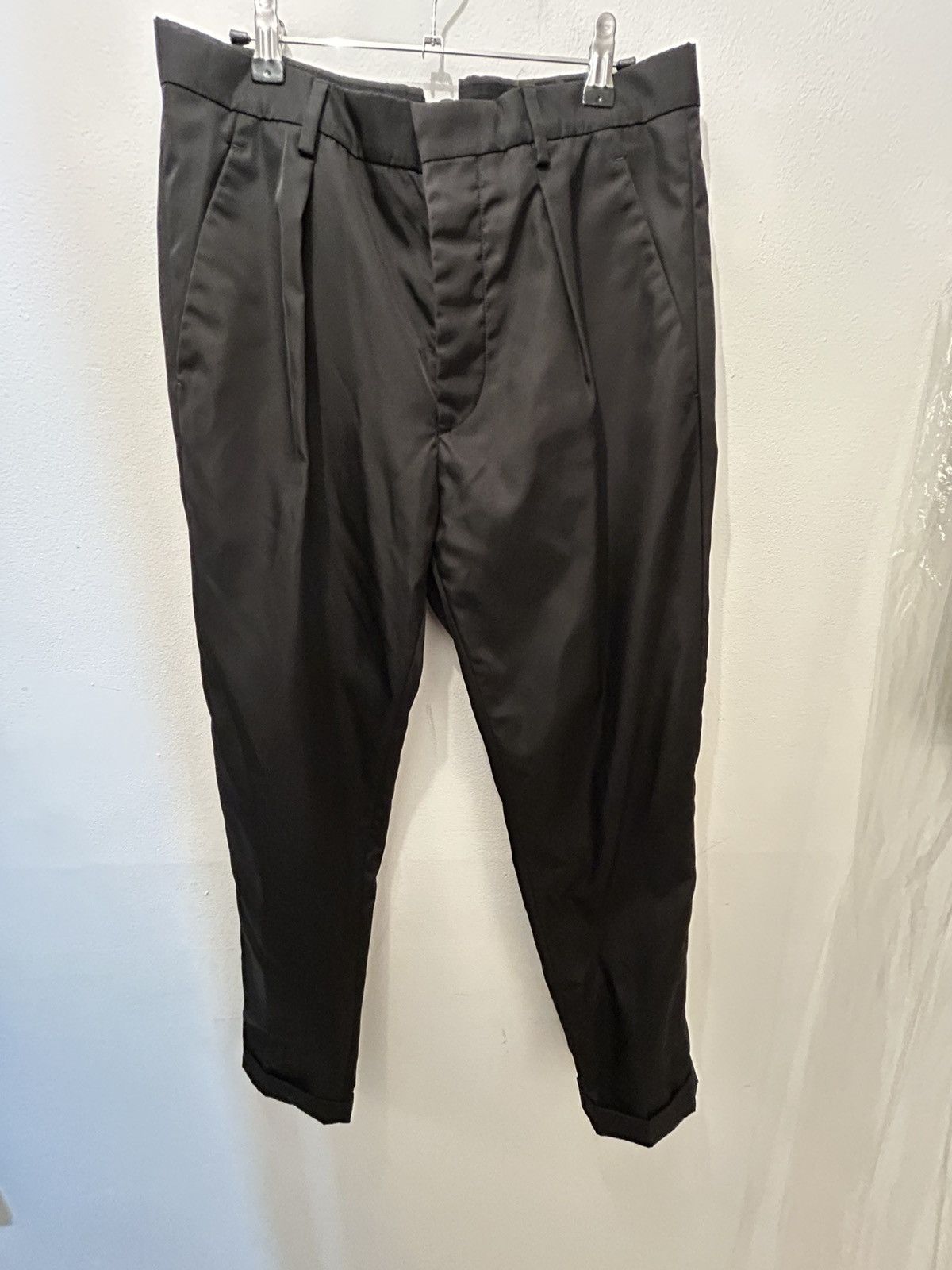 Prada Prada Nylon Pleated Trouser Size US 31 - 1 Thumbnail