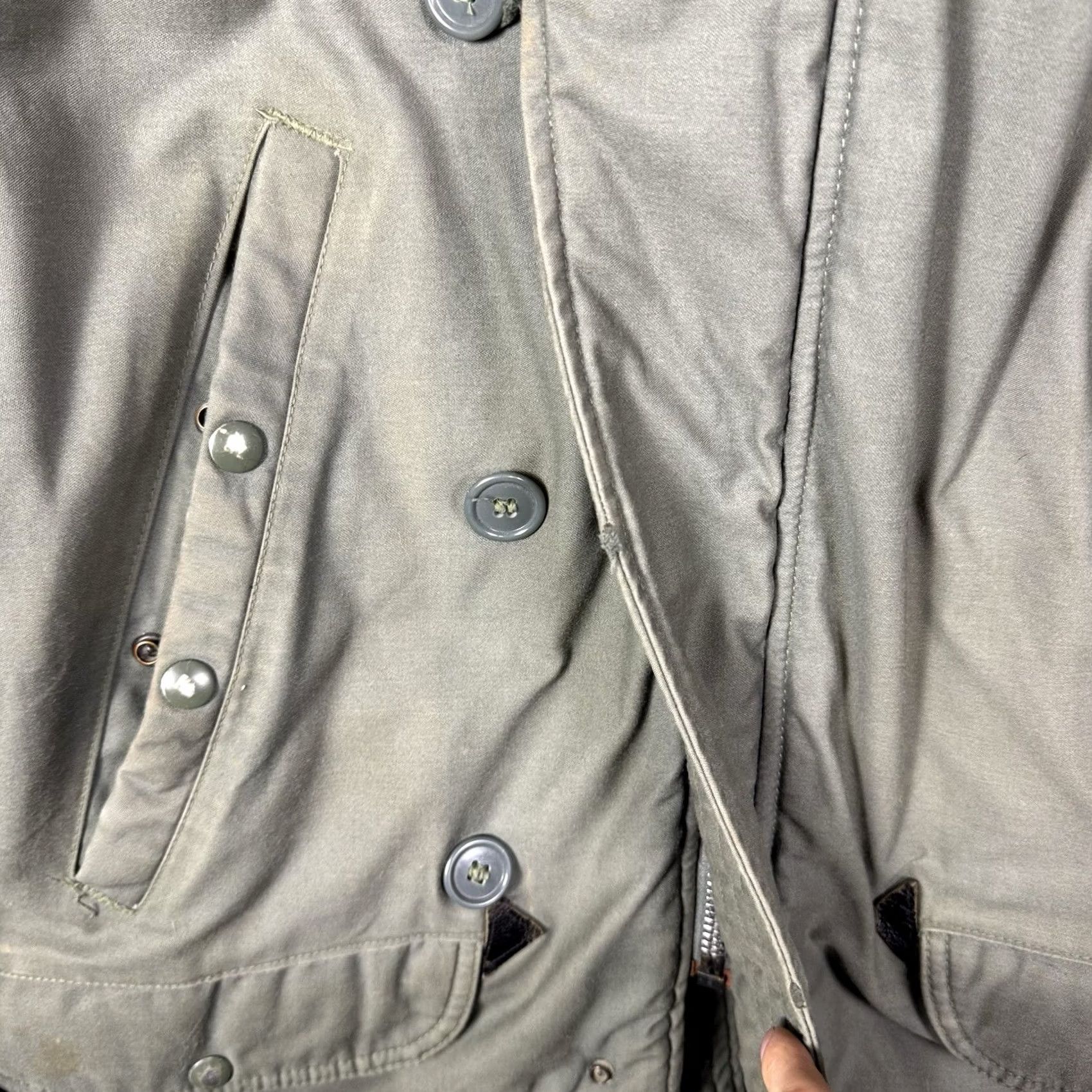 Vintage N-3B/F Parka Extreme Cold Weather Spiewak Golden Fleece Men L Fur Hood Scovill Size US L / EU 52-54 / 3 - 6 Thumbnail