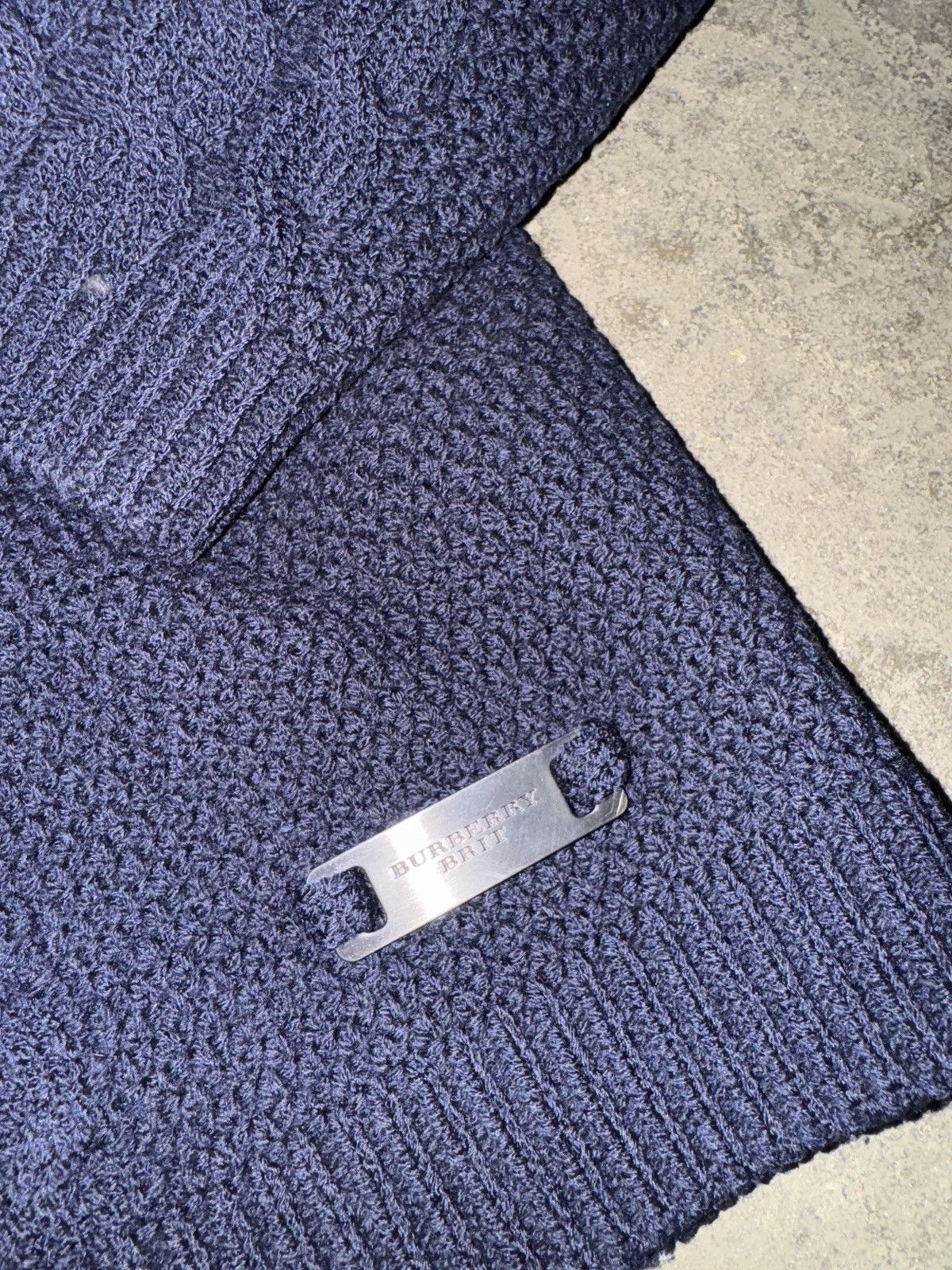 Burberry Burberry Brit big chunky knit sweater Size US XXL / EU 58 / 5 - 2 Thumbnail