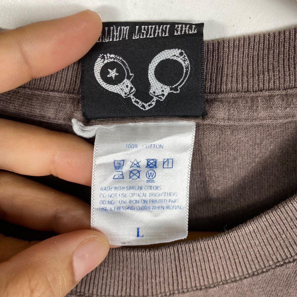 Japanese Brand THE GHOST WRITER Tokyo Faded Graphic Tee Shirt Large Size Size US L / EU 52-54 / 3 - 6 Thumbnail