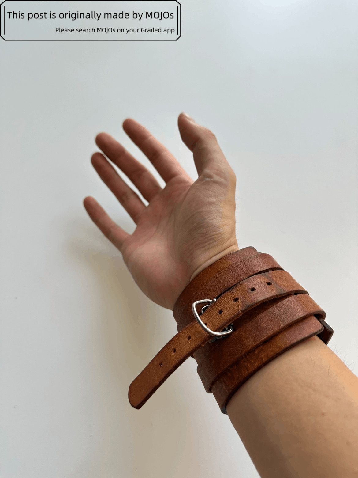 Maison Margiela Maison Martin Margiela Leather Layers Bracelet Size ONE SIZE - 8 Thumbnail
