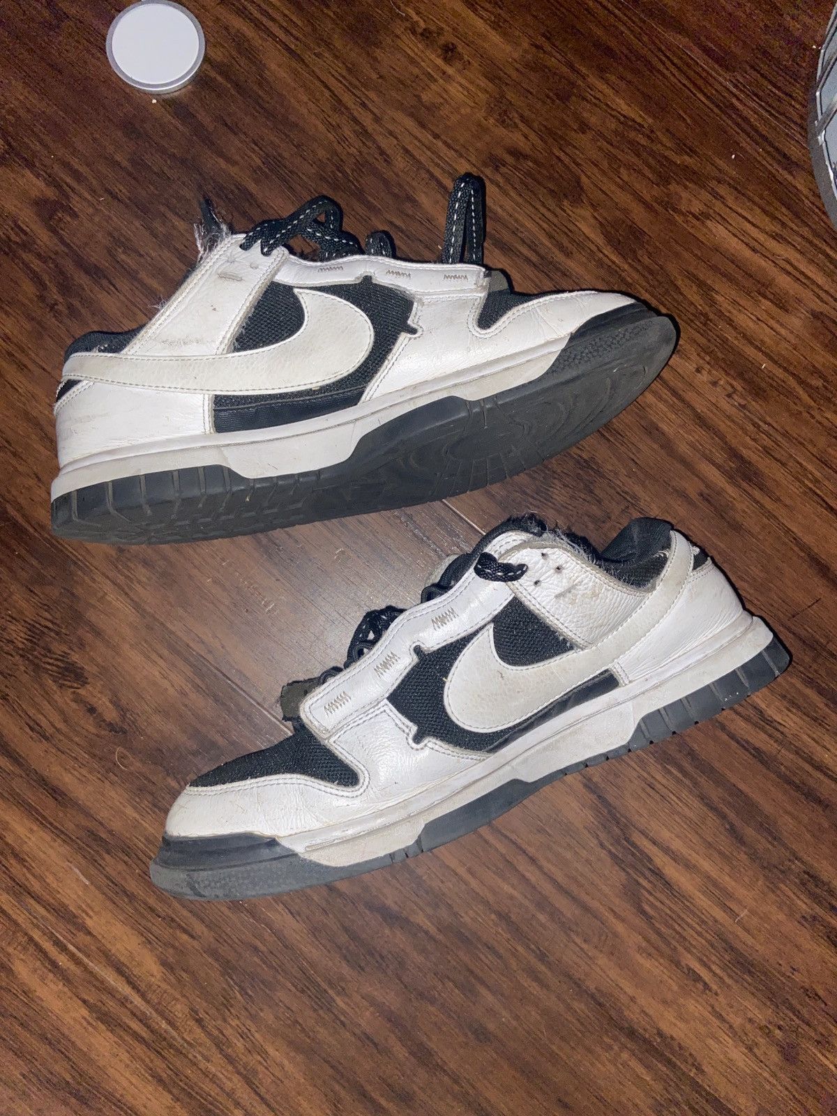 Nike Nike White Black Dunks Size US 9.5 / EU 42-43 - 2 Thumbnail