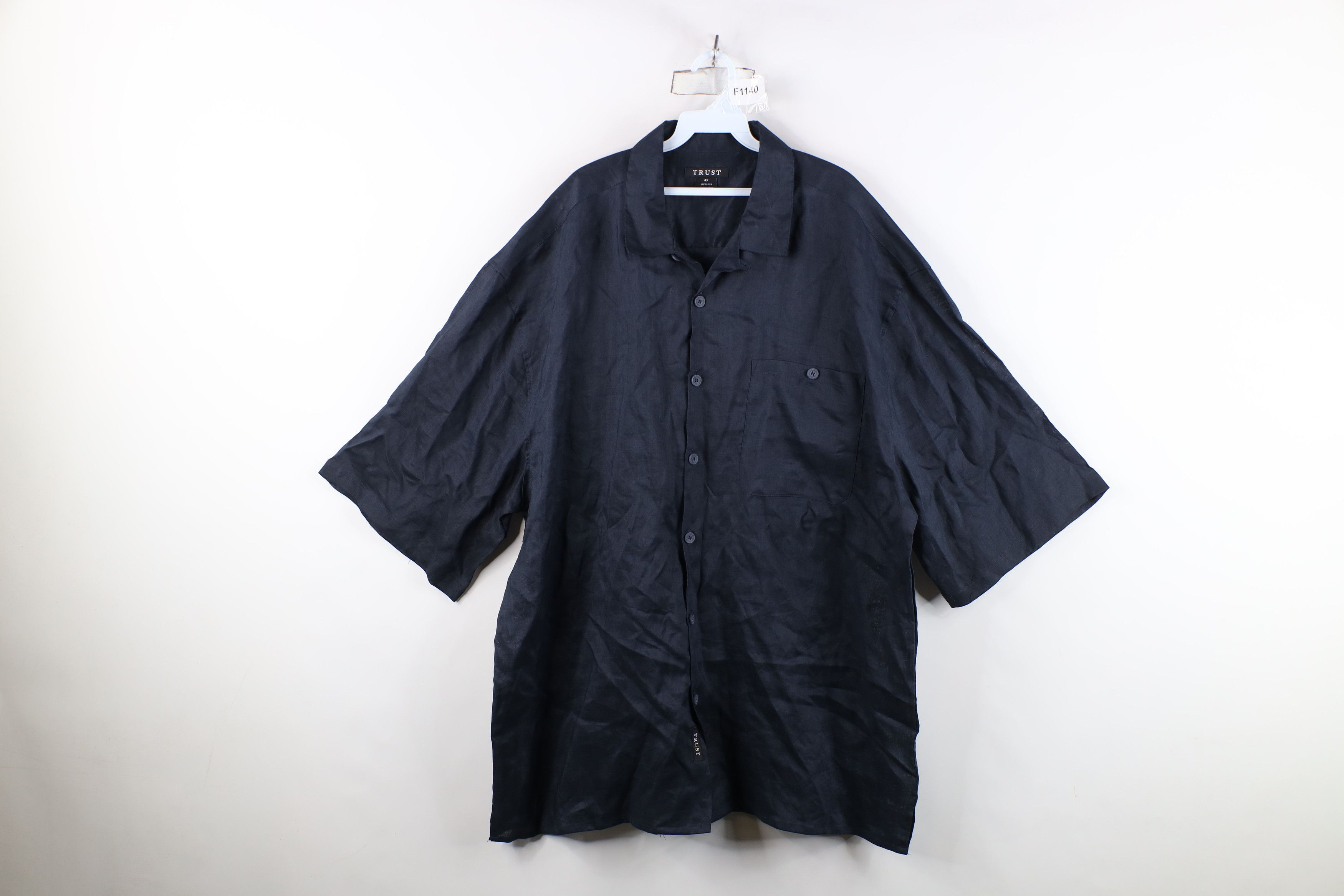 Vintage Vtg 90s Y2K Streetwear Short Sleeve Collared Button Shirt Size US XXL / EU 58 / 5 - 1 Thumbnail