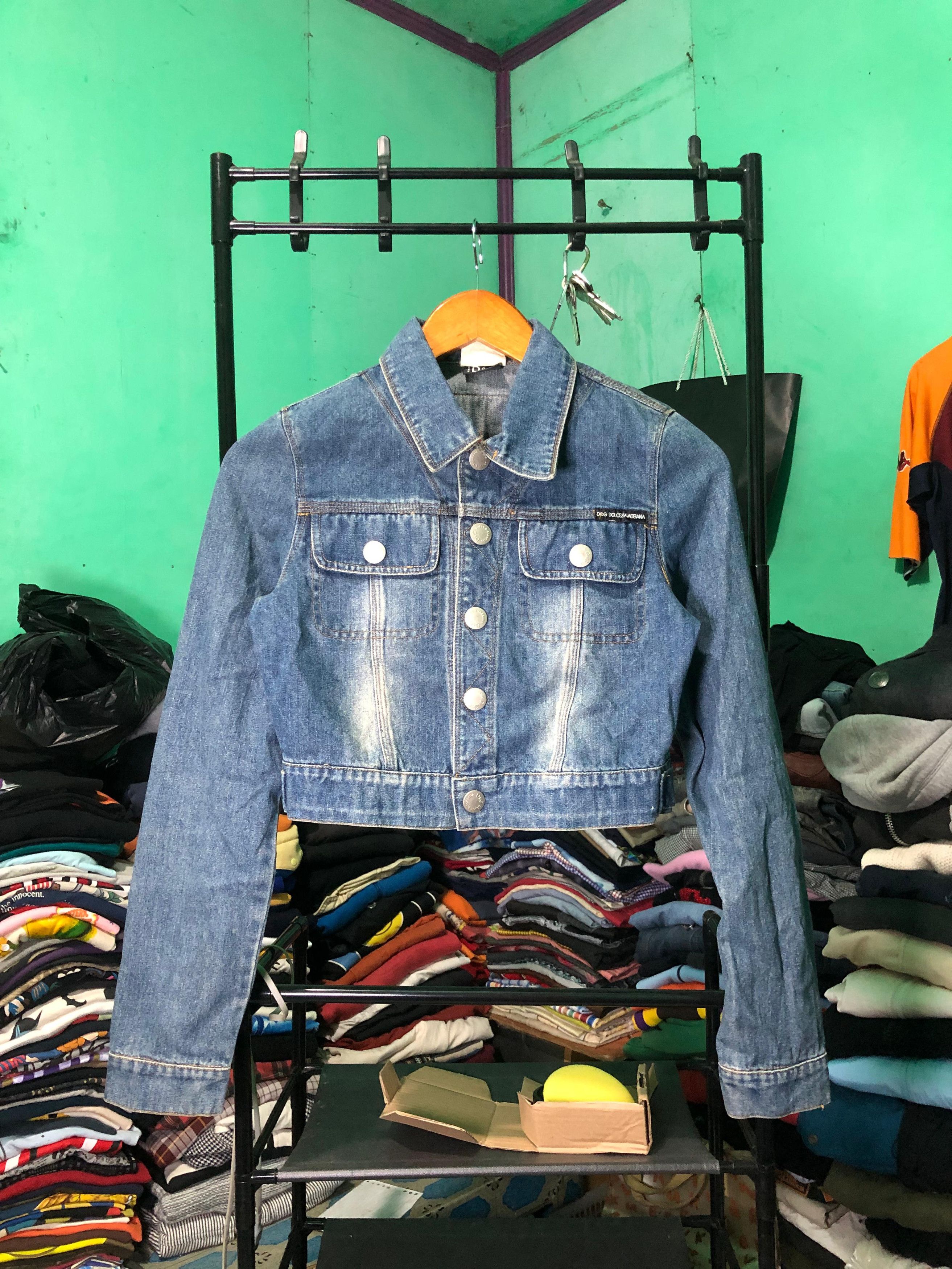 Dolce & Gabbana 2000s Dolce & Gabbana Denim Jacket Size US S / EU 44-46 / 1 - 1 Thumbnail